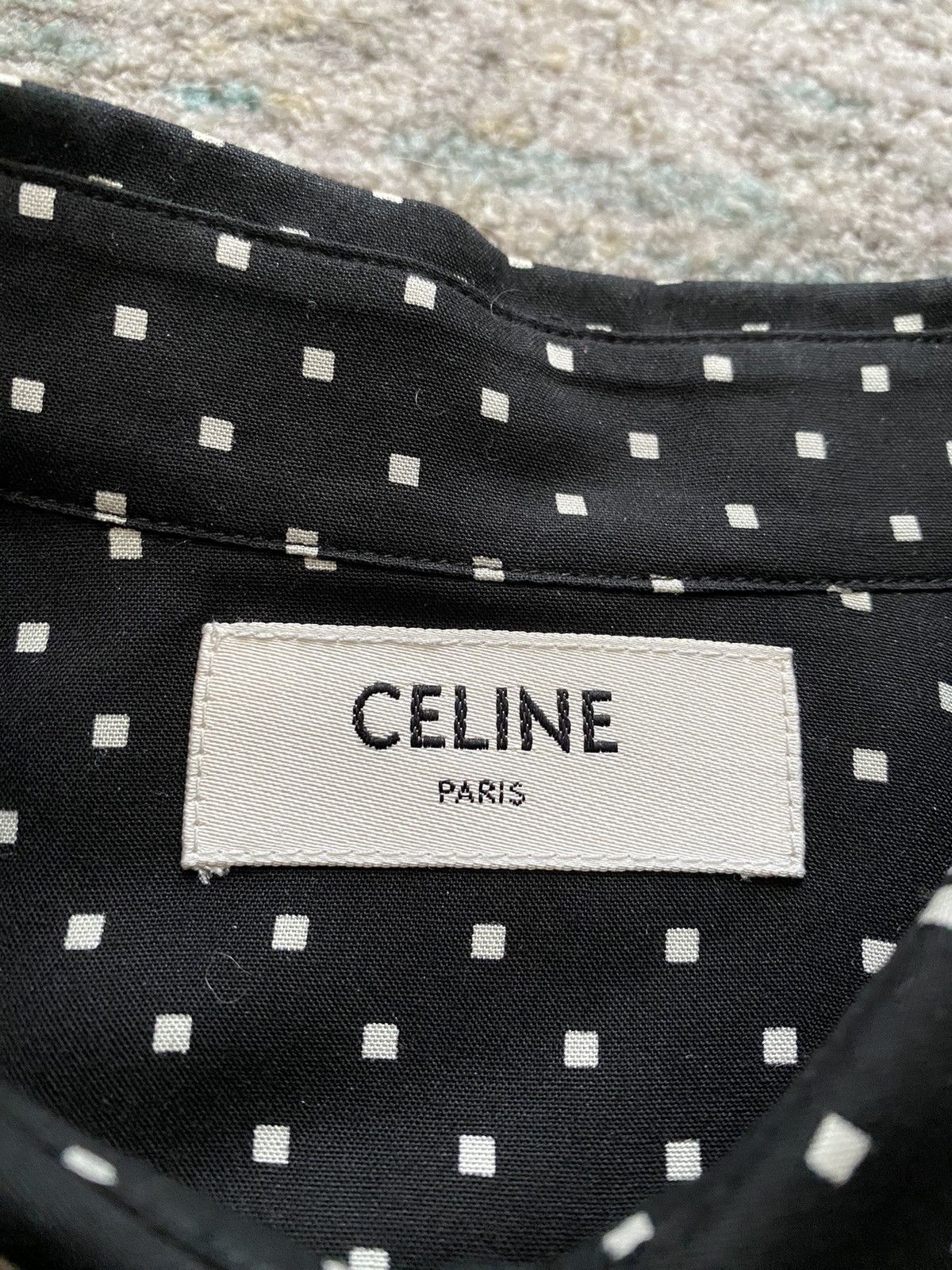 Celine Viscose square shirt Size US S / EU 44-46 / 1 - 2 Thumbnail
