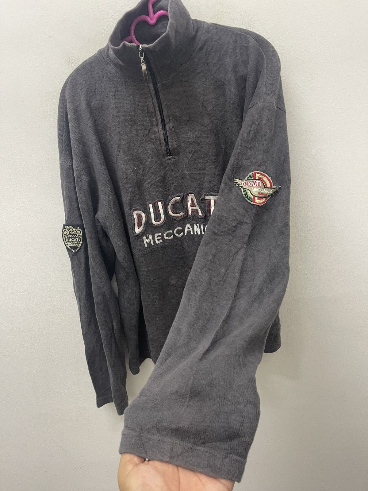 Ducati Rare Vintage DUCATI Performance Ducati Meccanica Spell Out Size L / US 10 / IT 46 - 3 Thumbnail