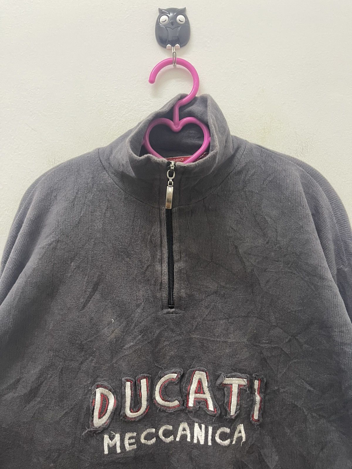 Ducati Rare Vintage DUCATI Performance Ducati Meccanica Spell Out Size L / US 10 / IT 46 - 4 Thumbnail