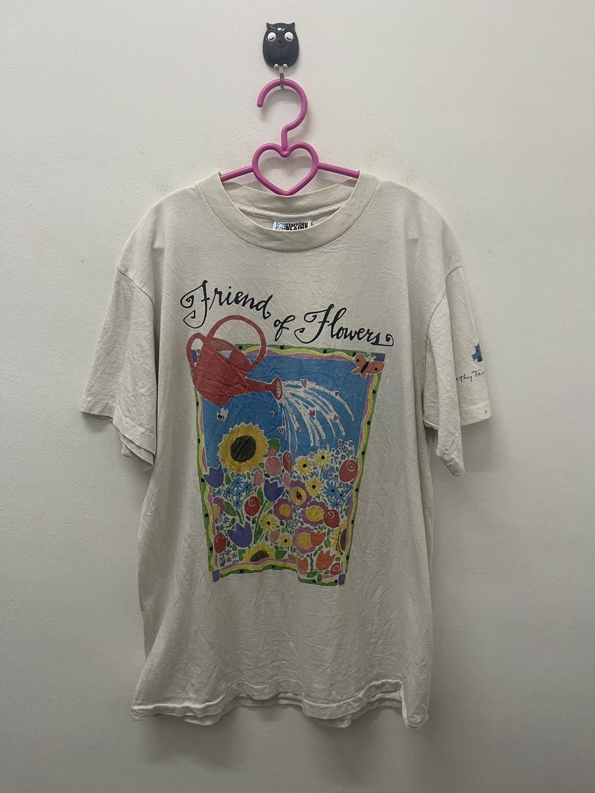 Vintage Rare Vintage FRIEND OF FLOWER Kathy Faris Designs Tee Size US L / EU 52-54 / 3 - 1 Thumbnail