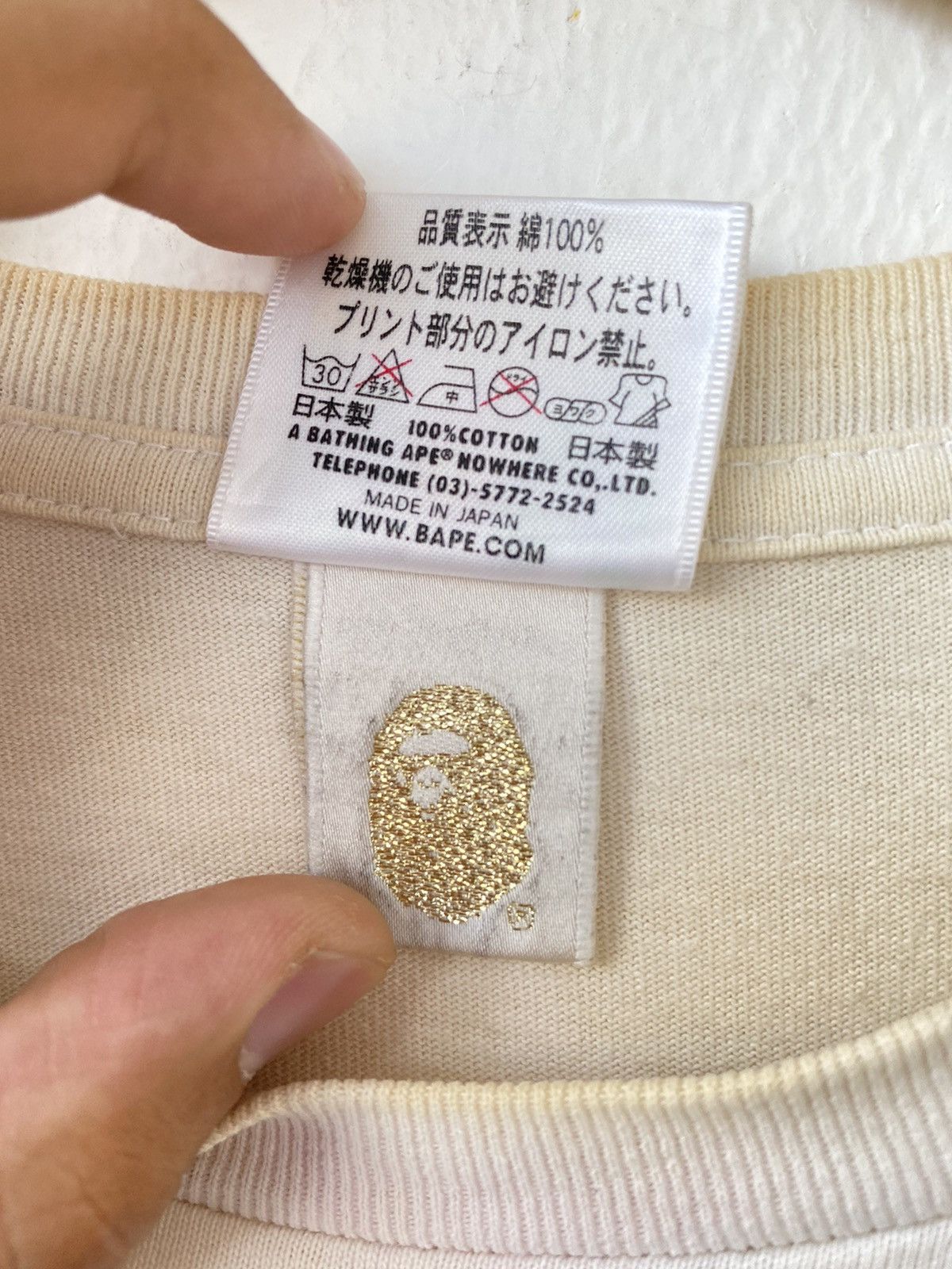 Bape Bape Sta Busy Works Longsleeve Tee Size US S / EU 44-46 / 1 - 6 Thumbnail