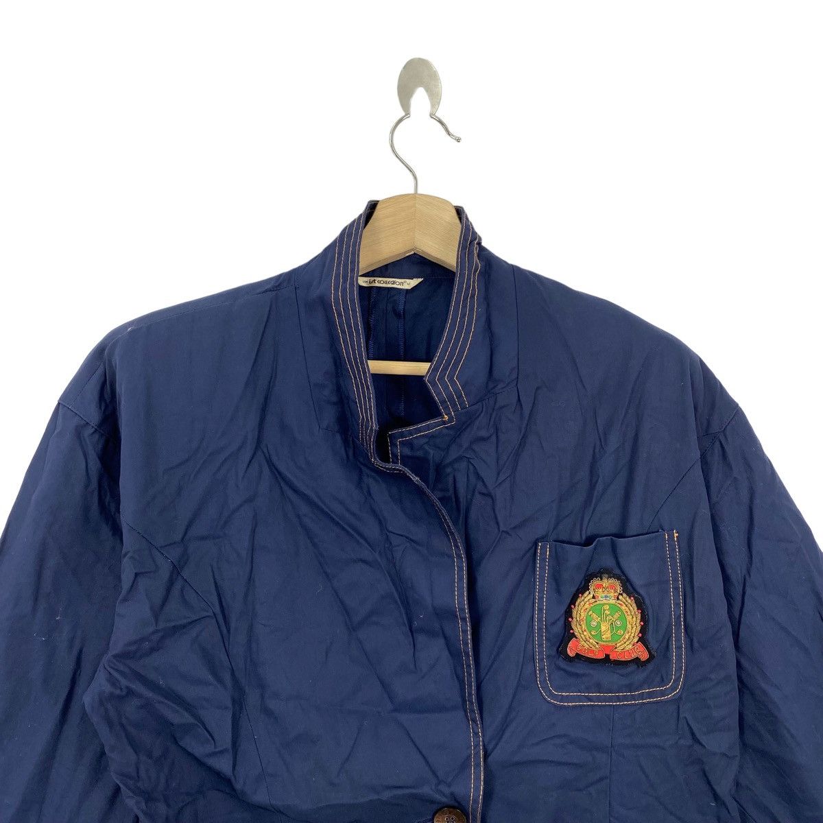 Japanese Brand IST COLLECTION Japanese Brand Golf Club Navy Coat Jacket Size US M / EU 48-50 / 2 - 2 Thumbnail