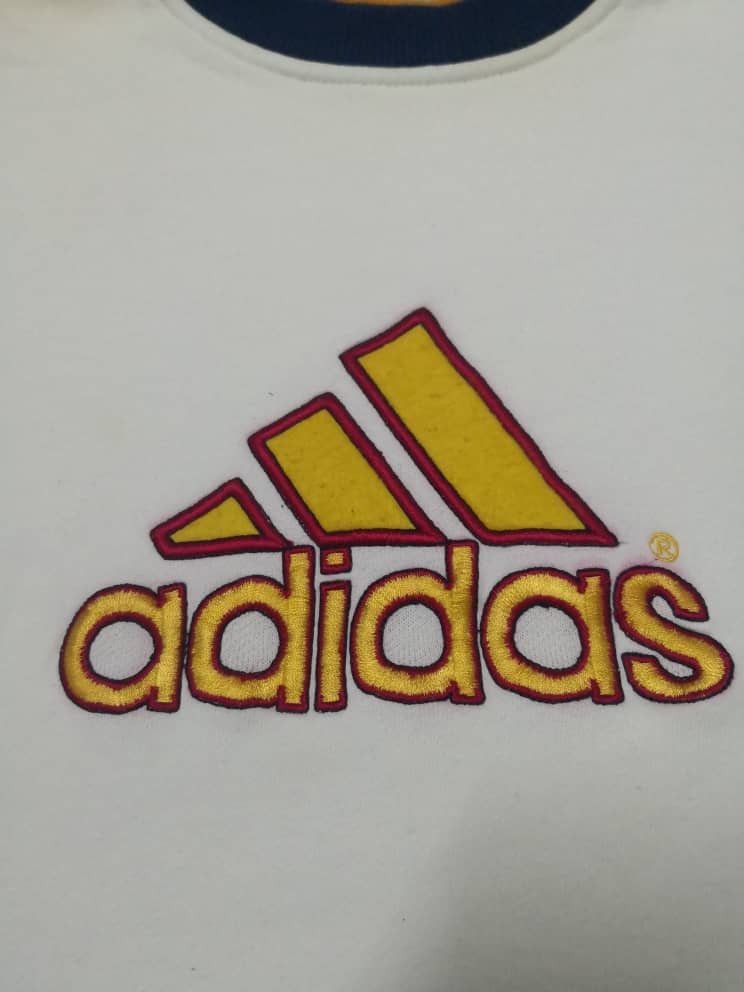 Adidas Vintage Adidas Embroidered Logo Size US M / EU 48-50 / 2 - 2 Thumbnail