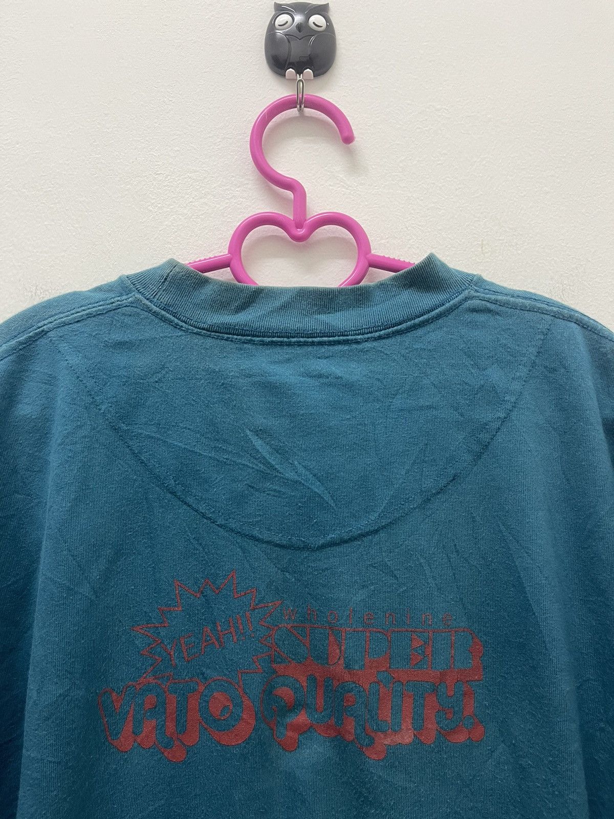 Japanese Brand Rare Vintage WHOLENINE x Super Mario Parody Get Da Benjamin! Size US XXL / EU 58 / 5 - 6 Thumbnail