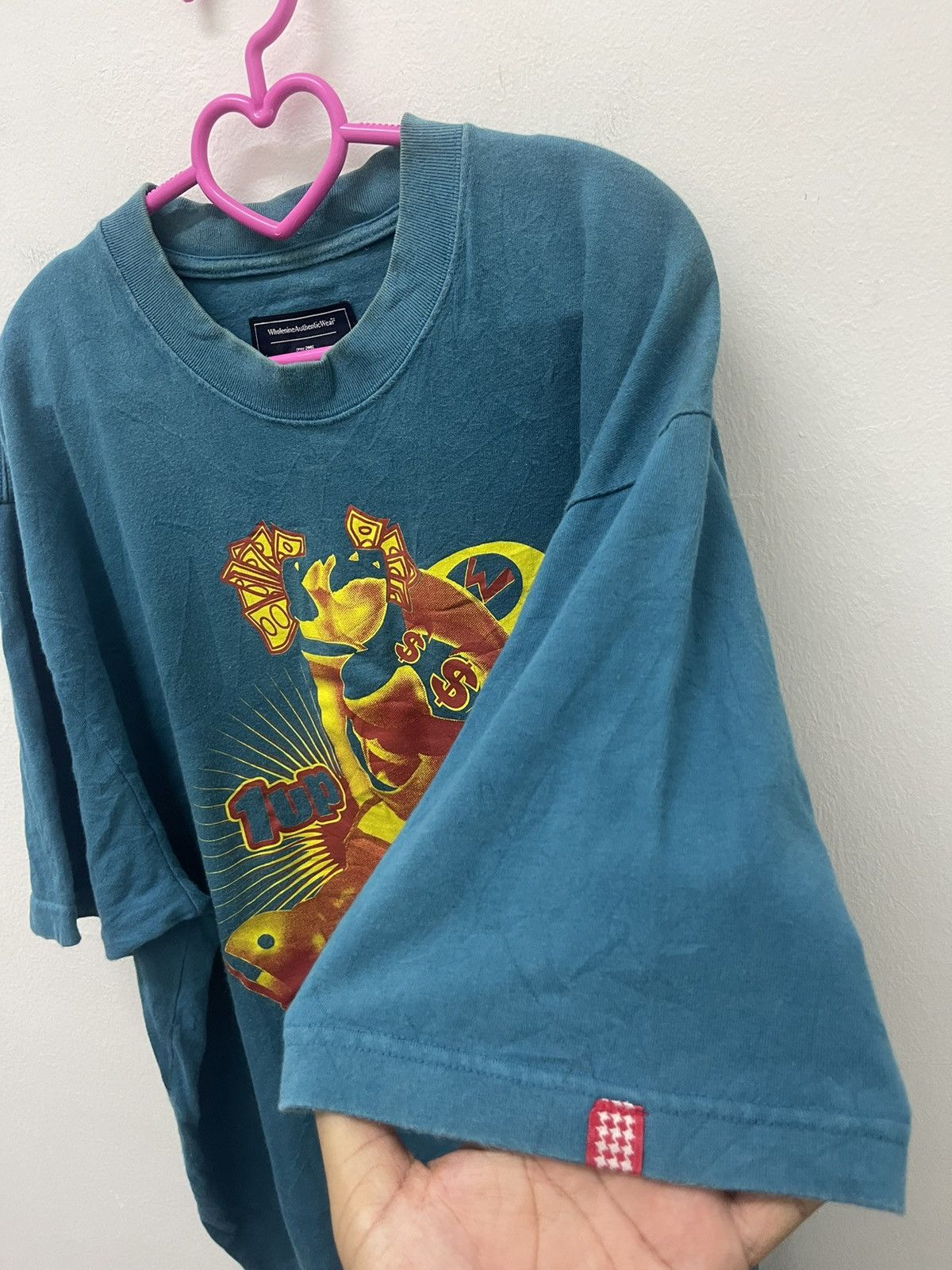 Japanese Brand Rare Vintage WHOLENINE x Super Mario Parody Get Da Benjamin! Size US XXL / EU 58 / 5 - 3 Thumbnail