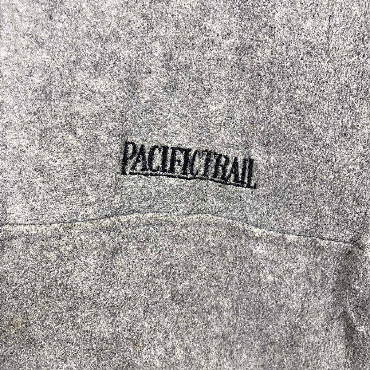 Pacific Trail PACIFIC TRAIL Oversize Retro Sherpa Half Zipper Grey Jacket Size US L / EU 52-54 / 3 - 3 Thumbnail
