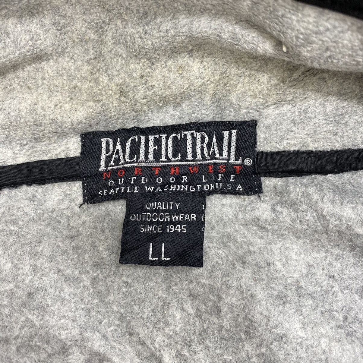 Pacific Trail PACIFIC TRAIL Oversize Retro Sherpa Half Zipper Grey Jacket Size US L / EU 52-54 / 3 - 6 Thumbnail