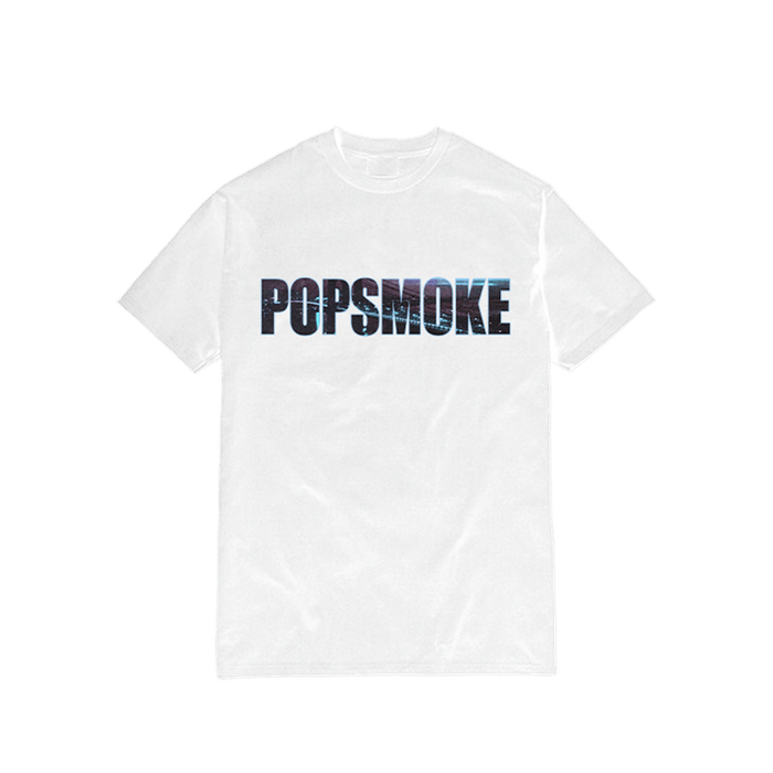 Vlone Pop Smoke x Vlone Wraith White T-shirt Large | Grailed