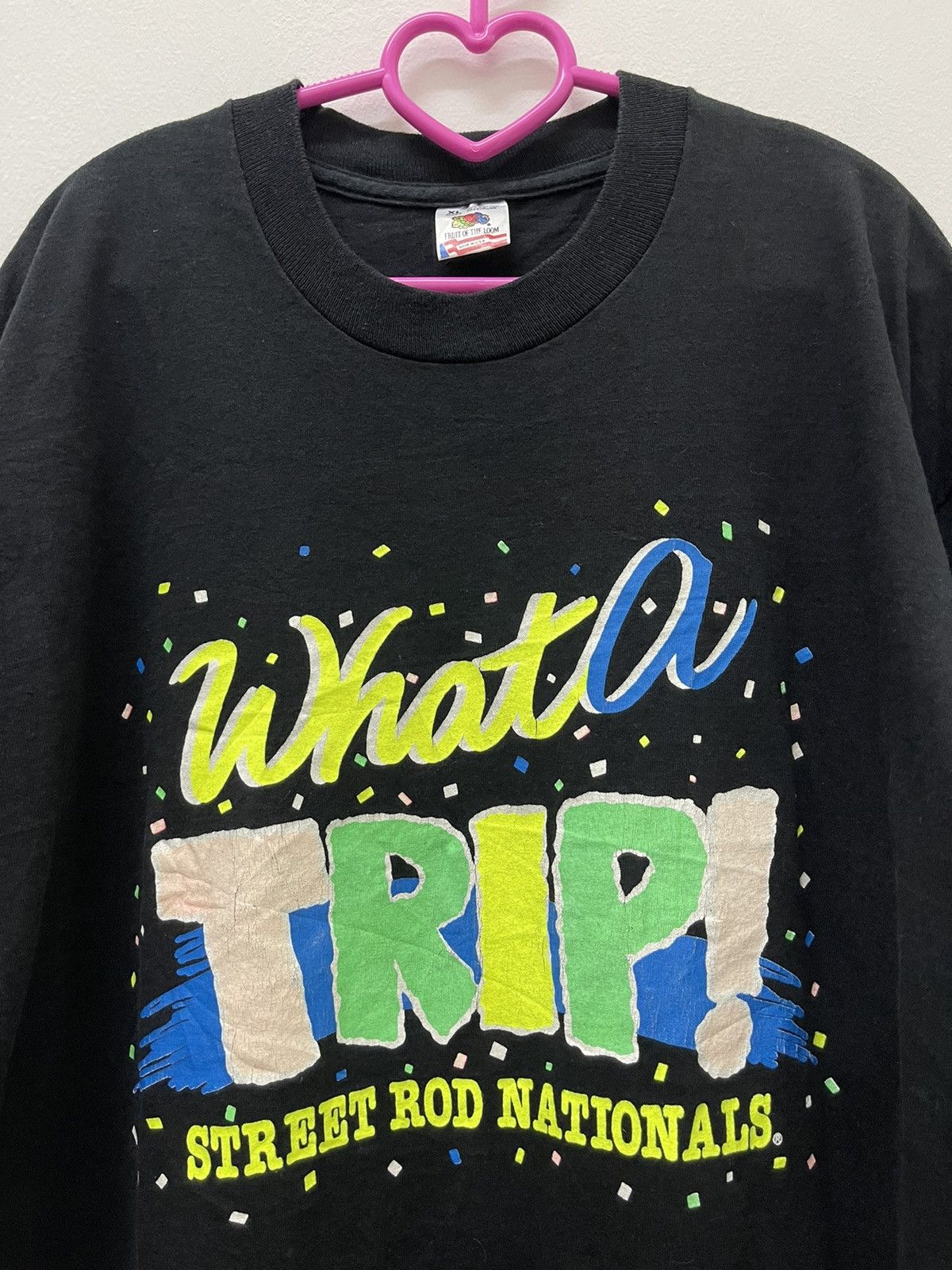 Vintage Rare Vintage WHAT A TRIP Street Rod Nationals Tee Size US XL / EU 56 / 4 - 2 Thumbnail