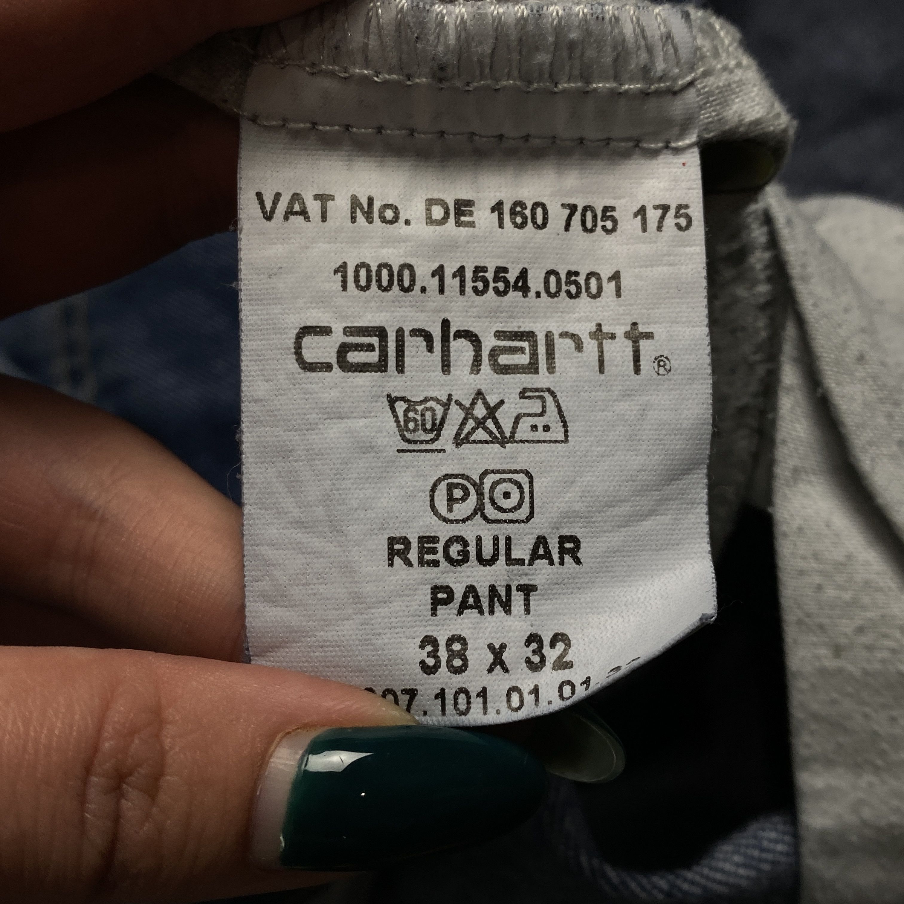 Carhartt × Carhartt Wip × Vintage Men’s Jeans Pants Carhartt Vintage Size 38x32 Size US 38 / EU 54 - 6 Thumbnail