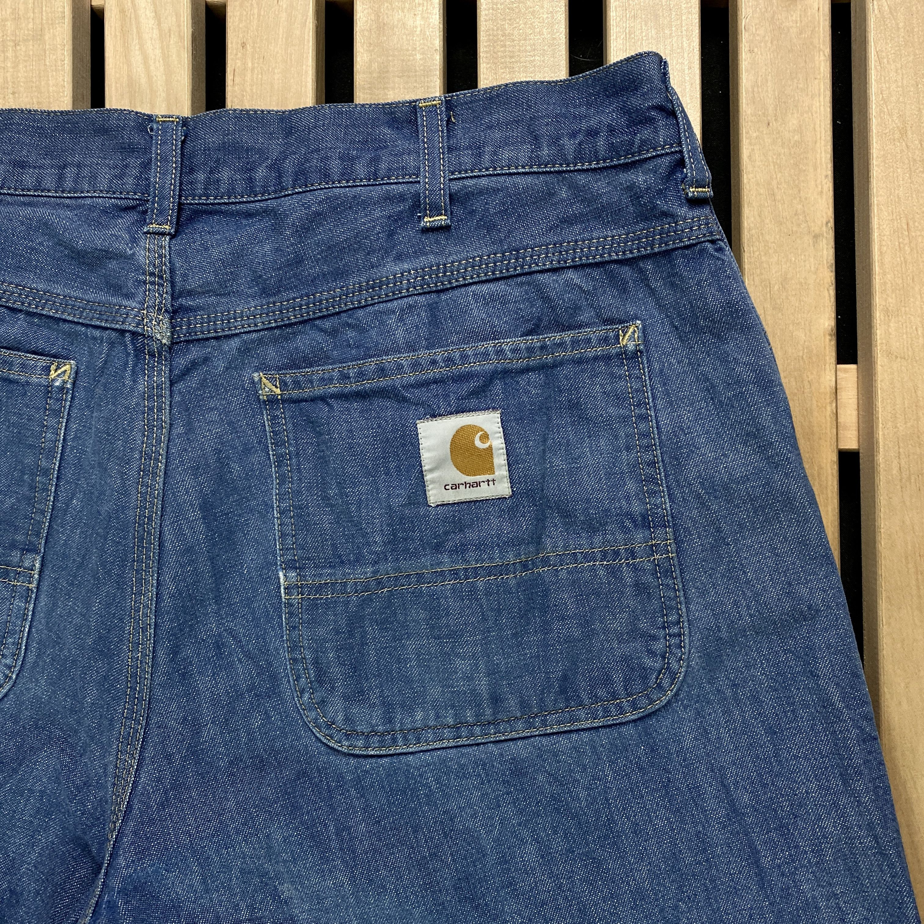 Carhartt × Carhartt Wip × Vintage Men’s Jeans Pants Carhartt Vintage Size 38x32 Size US 38 / EU 54 - 5 Thumbnail