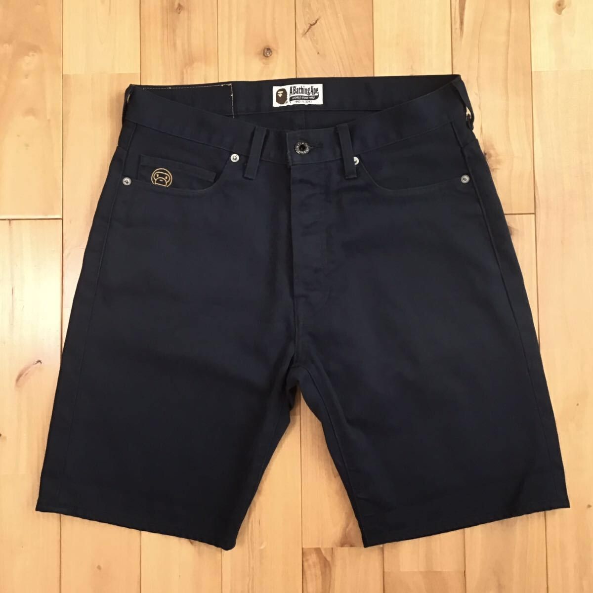 Bape BAPE Milo embroidery shorts a bathing ape NIGO ★size S Size US 30 / EU 46 - 2 Thumbnail