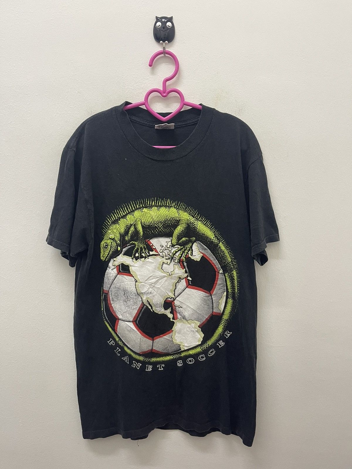 Vintage Rare Vintage PLANET SOCCER LifeForms Lizards Animal Tee Size US M / EU 48-50 / 2 - 1 Thumbnail