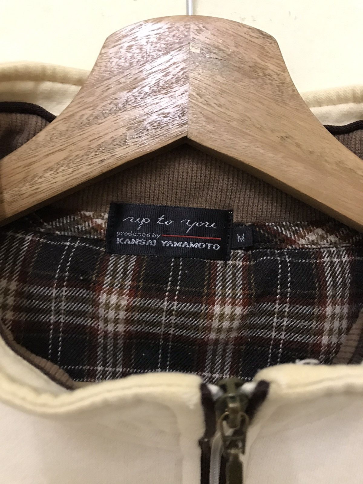 Designer × Japanese Brand × Kansai Yamamoto Vintage Kansai Yamamoto Up To You Sweatshirt Half Zip Size US M / EU 48-50 / 2 - 7 Thumbnail