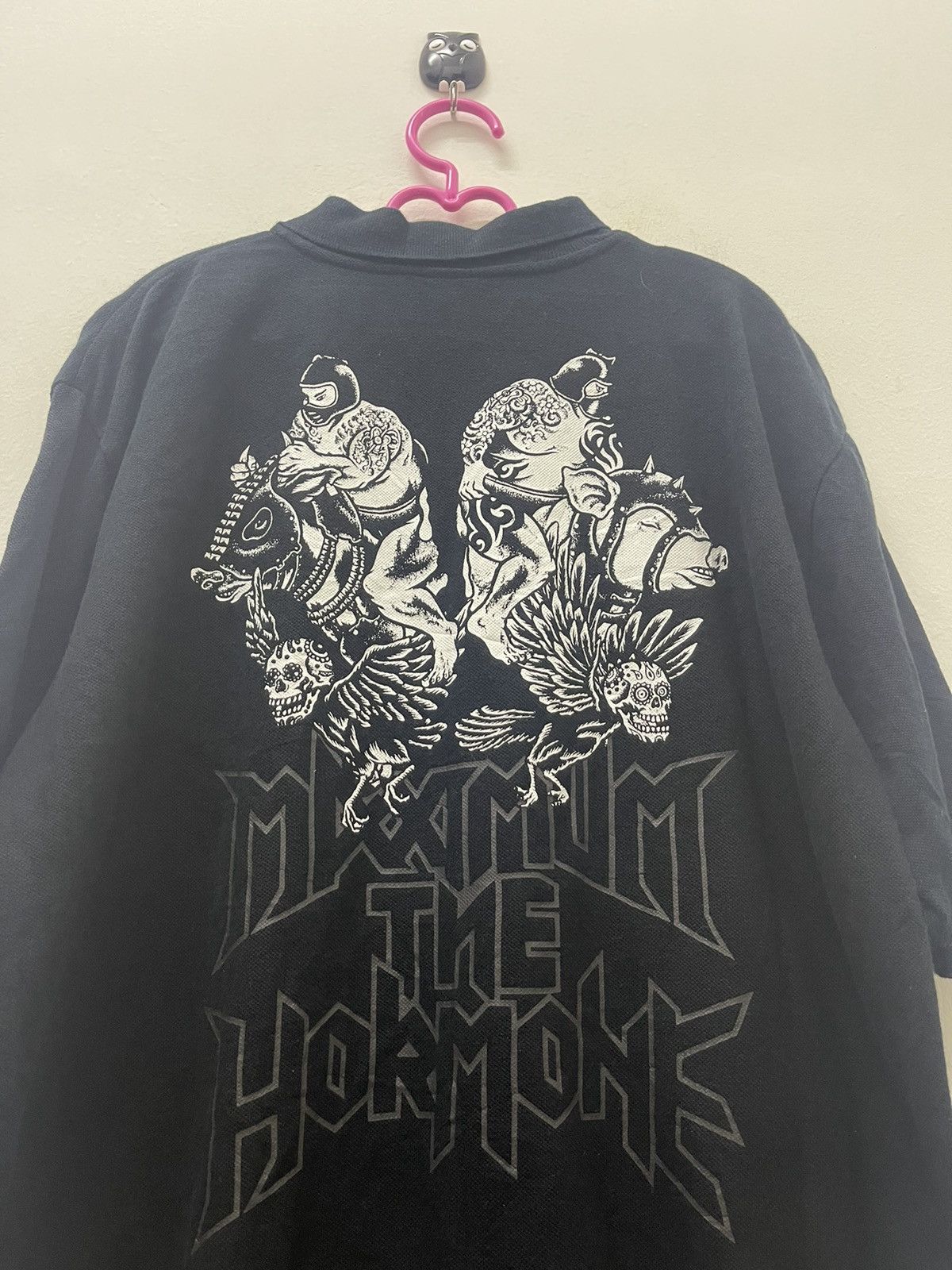 Band Tees Rare Vintage MAXIMUM THE HORMONE Sukajan Style Japanese Band Size US XL / EU 56 / 4 - 2 Thumbnail