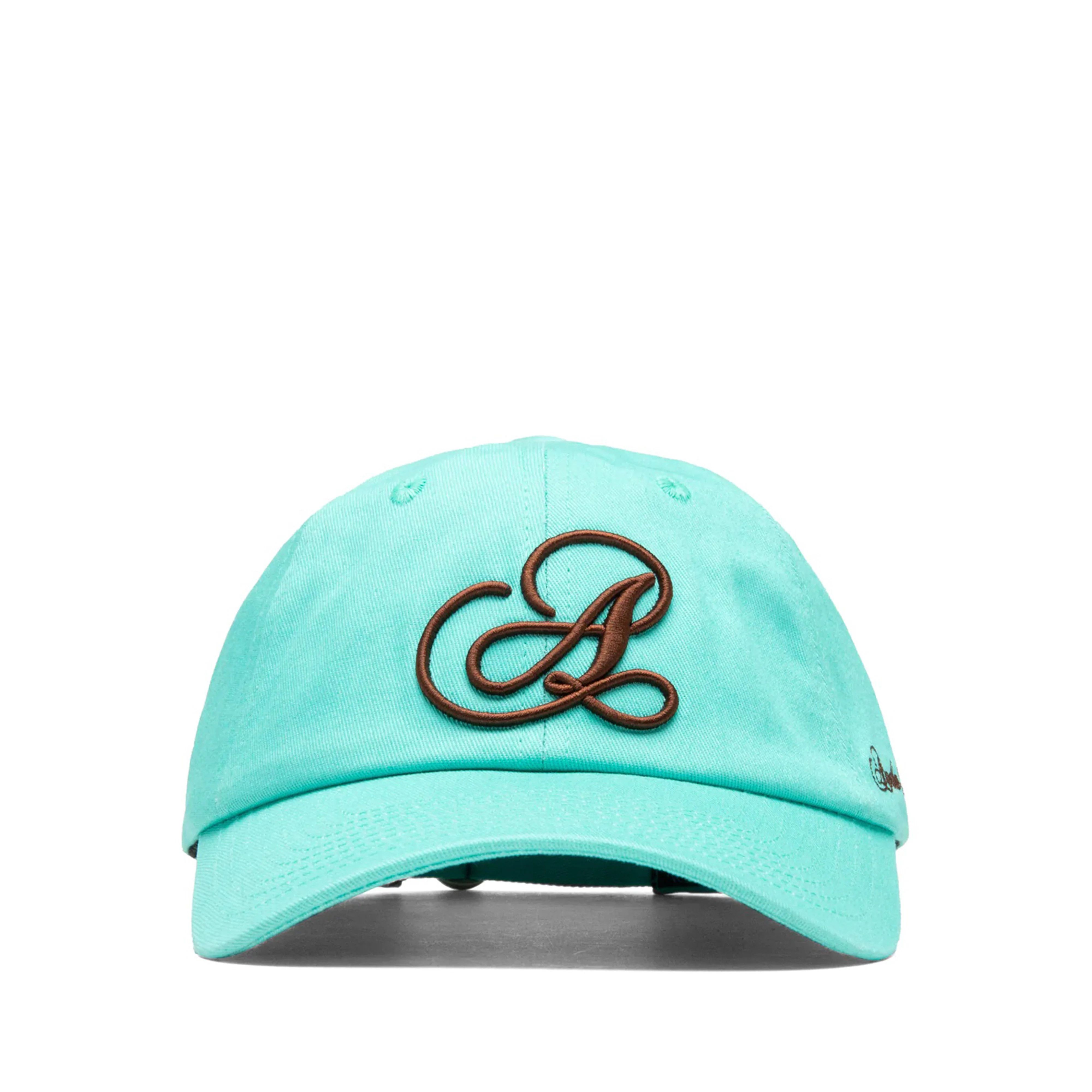 Awake NY Awake NY Script Embroidered Logo Strapback Dad Hat Teal Size ONE SIZE - 1 Thumbnail