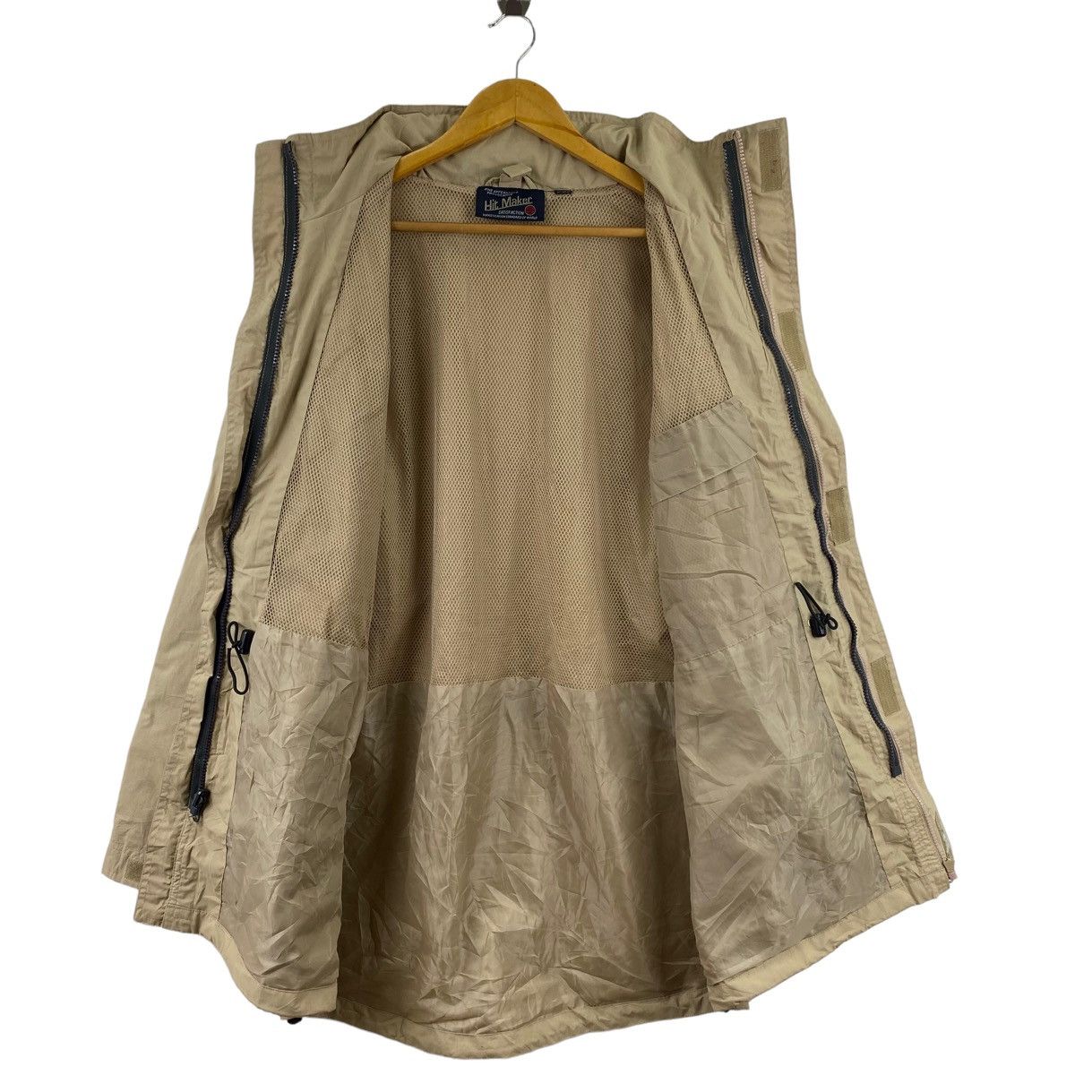 Vintage Vintage HIT MAKER Beige Windbreaker Trench Coat Size US M / EU 48-50 / 2 - 7 Thumbnail