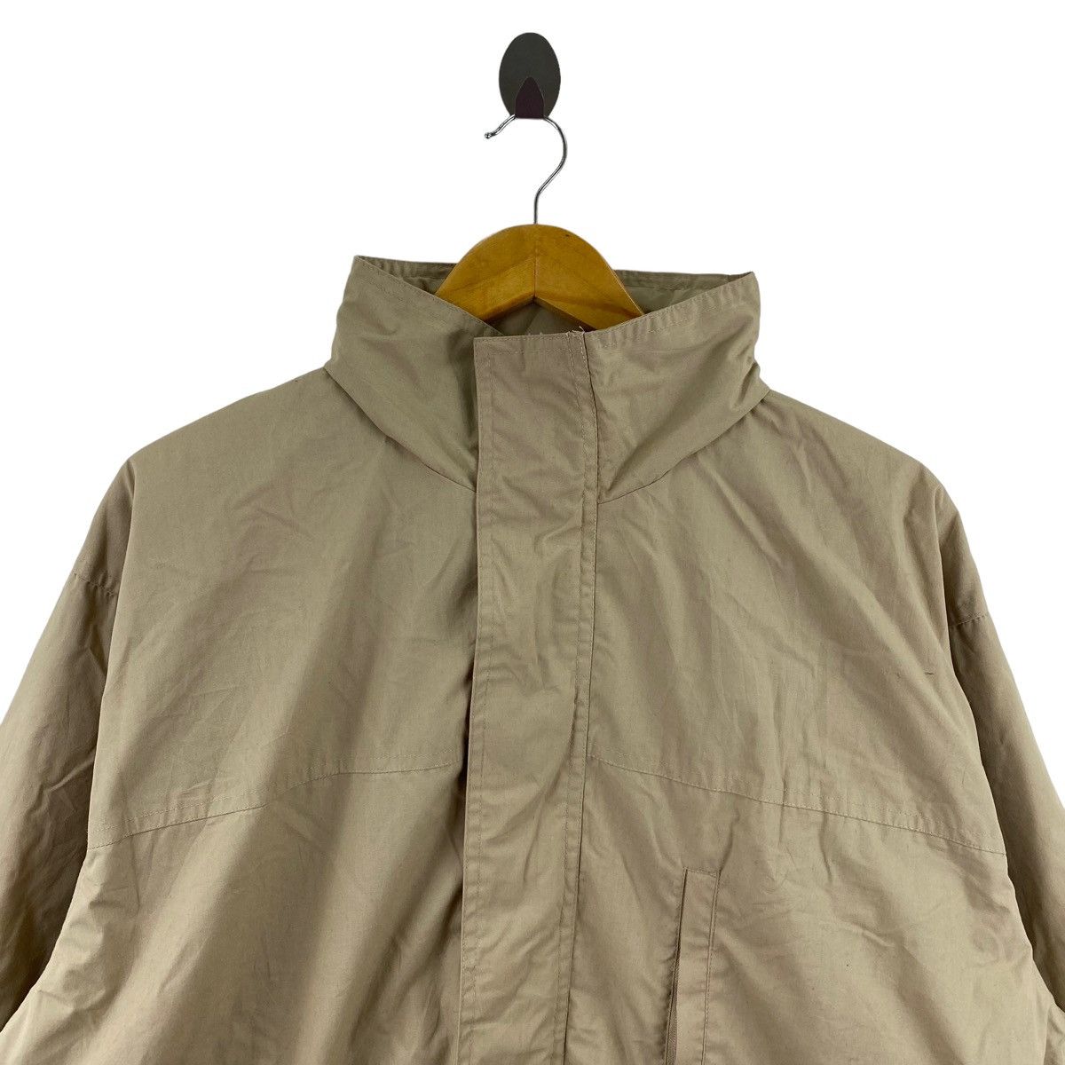 Vintage Vintage HIT MAKER Beige Windbreaker Trench Coat Size US M / EU 48-50 / 2 - 2 Thumbnail