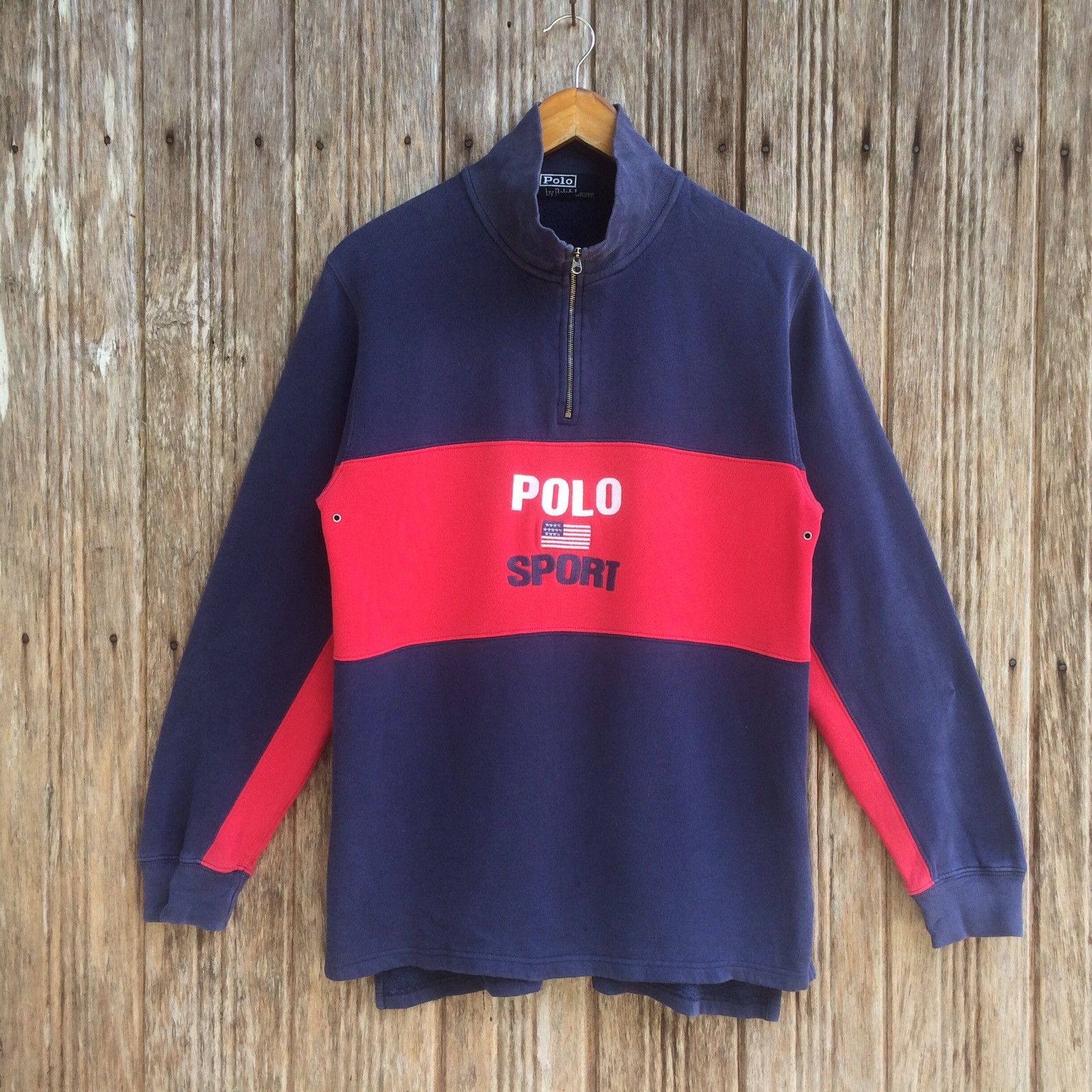 Polo Ralph Lauren Polo Sport Ralph Lauren Sweatshirt Polo Pwing Polo Ski Size US M / EU 48-50 / 2 - 1 Thumbnail