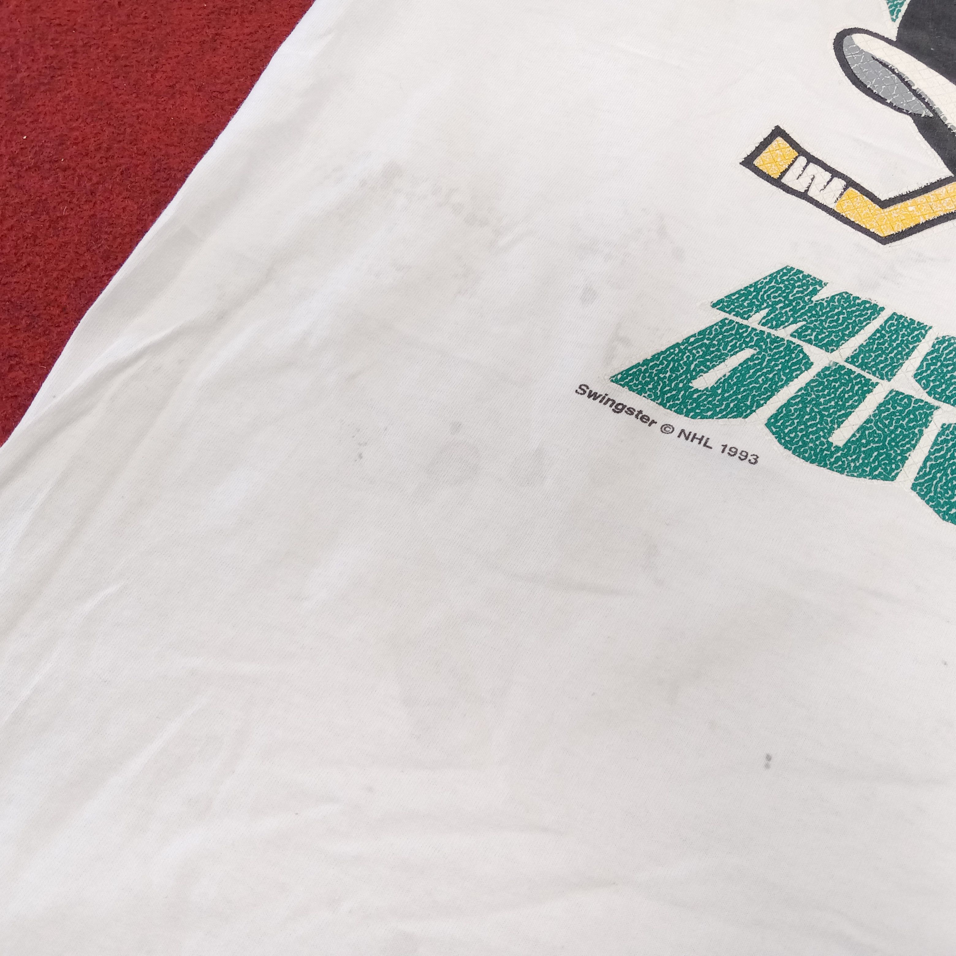 Disney The Mighty Ducks American Sports NFL Vintage Tshirt Size US L / EU 52-54 / 3 - 10 Thumbnail