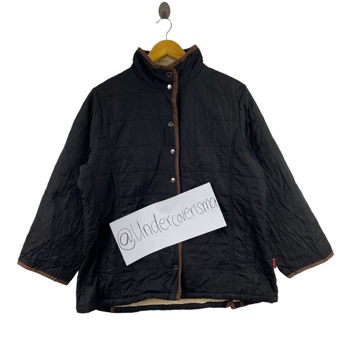 Michiko Koshino London MICHIKO LONDON JEANS England Designer Button Up Quilted Size US XXL / EU 58 / 5 - 1 Thumbnail