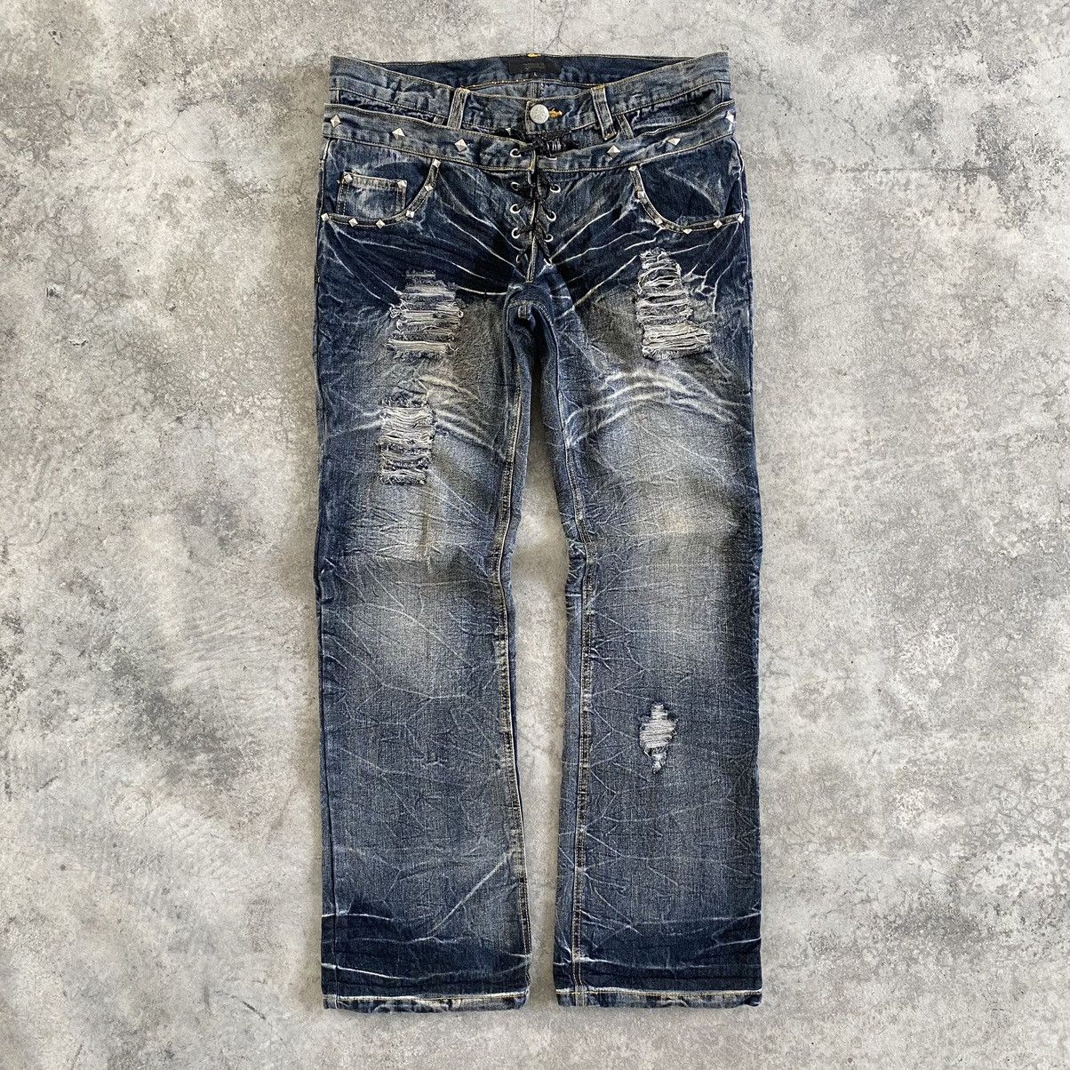 CIVARIZE × Japanese Brand × Tornado Mart CIVARIZE distressed lace