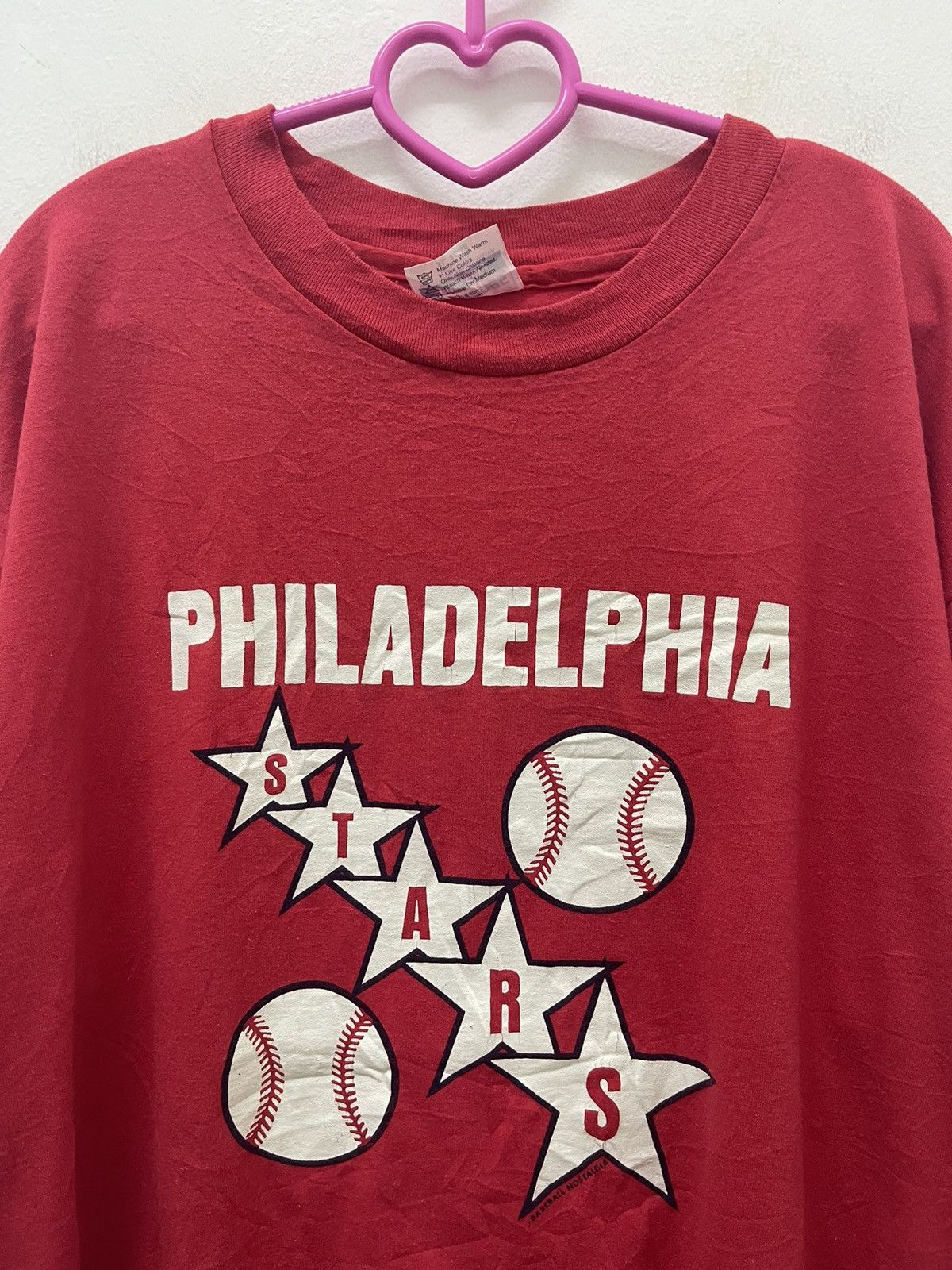 MLB Rare Vintage PHILADELPHIA STARS Baseball Nostalgia Tee Size US XL / EU 56 / 4 - 2 Thumbnail