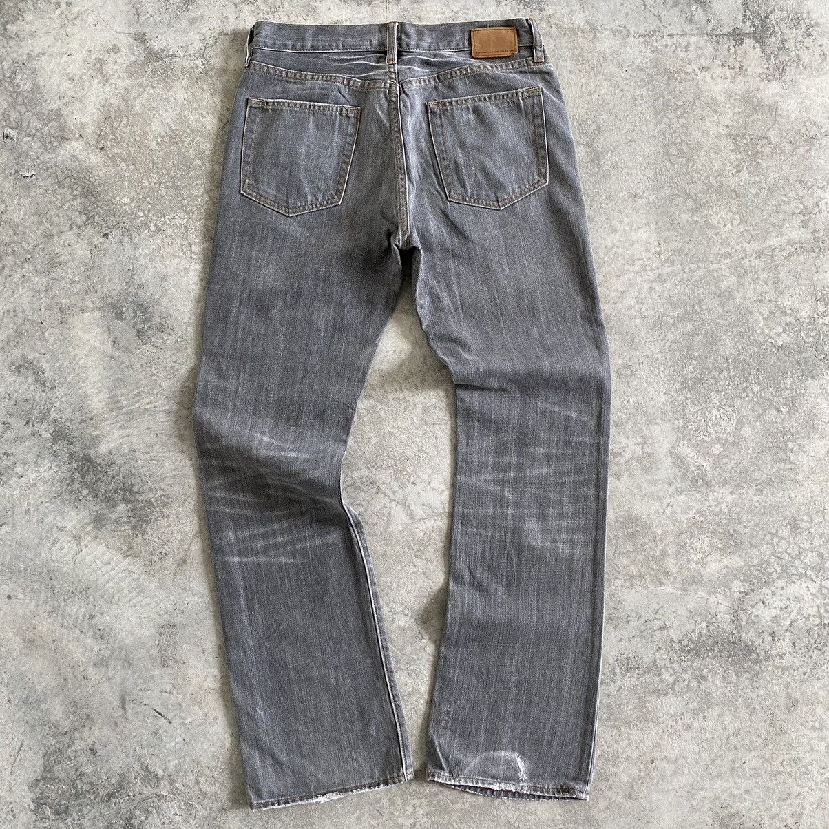 Gap × Vintage Vintage Gap Boot Fit Distressed Flared Denim Jeans Size US 30 / EU 46 - 12 Thumbnail