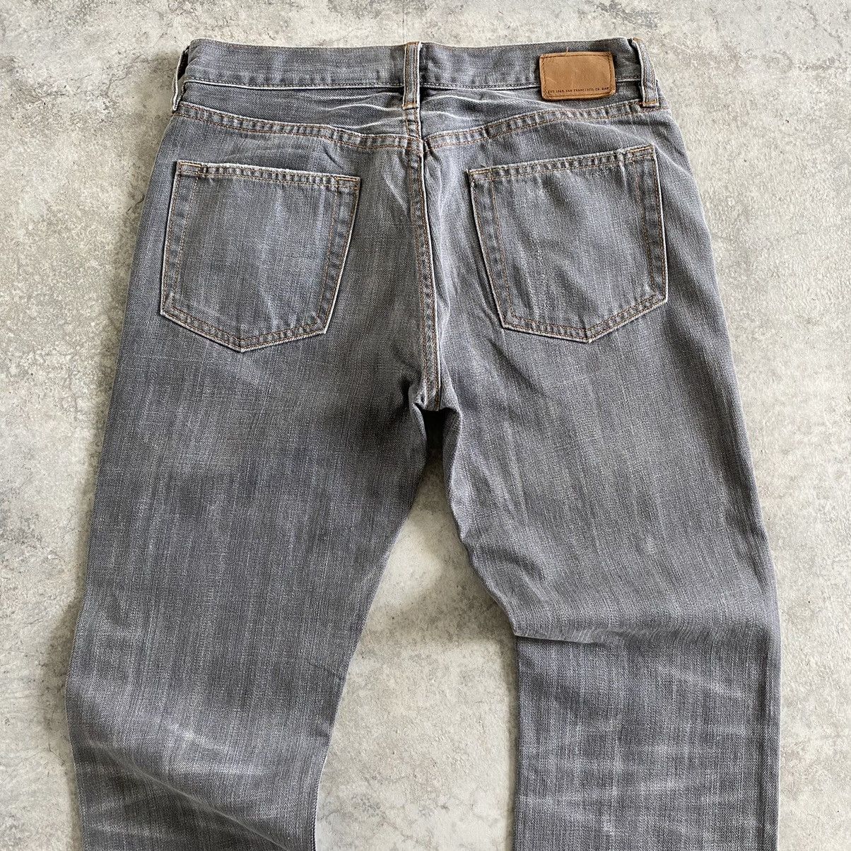 Gap × Vintage Vintage Gap Boot Fit Distressed Flared Denim Jeans Size US 30 / EU 46 - 13 Thumbnail