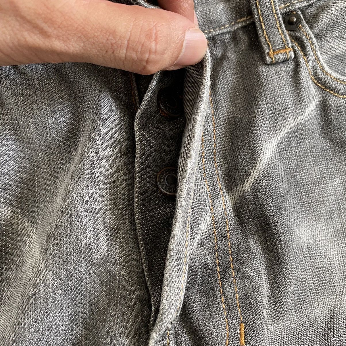 Gap × Vintage Vintage Gap Boot Fit Distressed Flared Denim Jeans Size US 30 / EU 46 - 10 Thumbnail