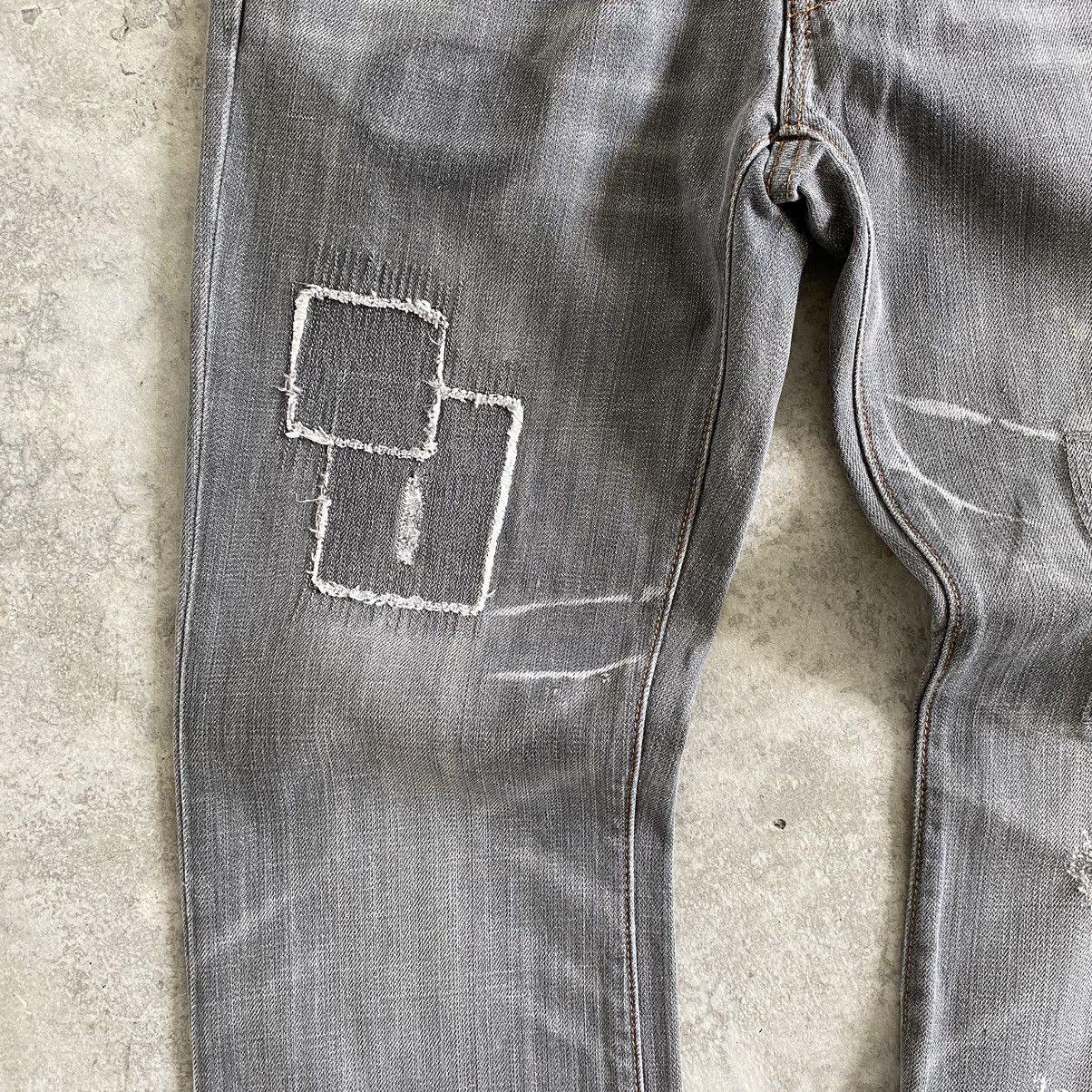 Gap × Vintage Vintage Gap Boot Fit Distressed Flared Denim Jeans Size US 30 / EU 46 - 5 Thumbnail