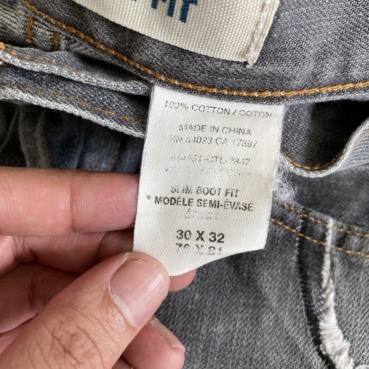 Gap × Vintage Vintage Gap Boot Fit Distressed Flared Denim Jeans Size US 30 / EU 46 - 22 Thumbnail