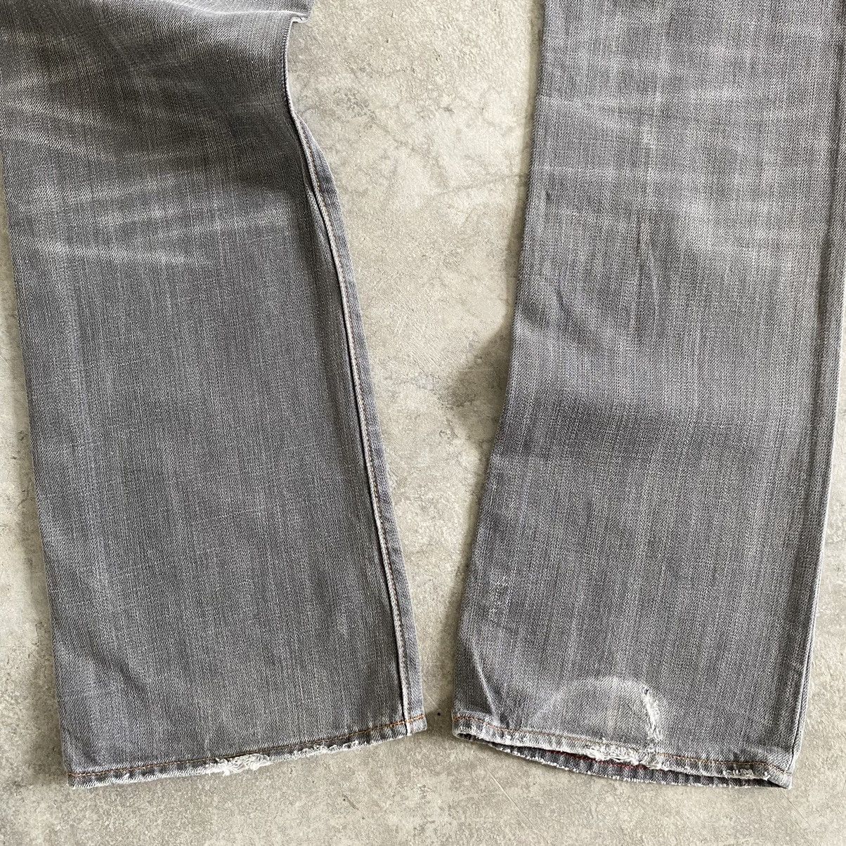 Gap × Vintage Vintage Gap Boot Fit Distressed Flared Denim Jeans Size US 30 / EU 46 - 16 Thumbnail