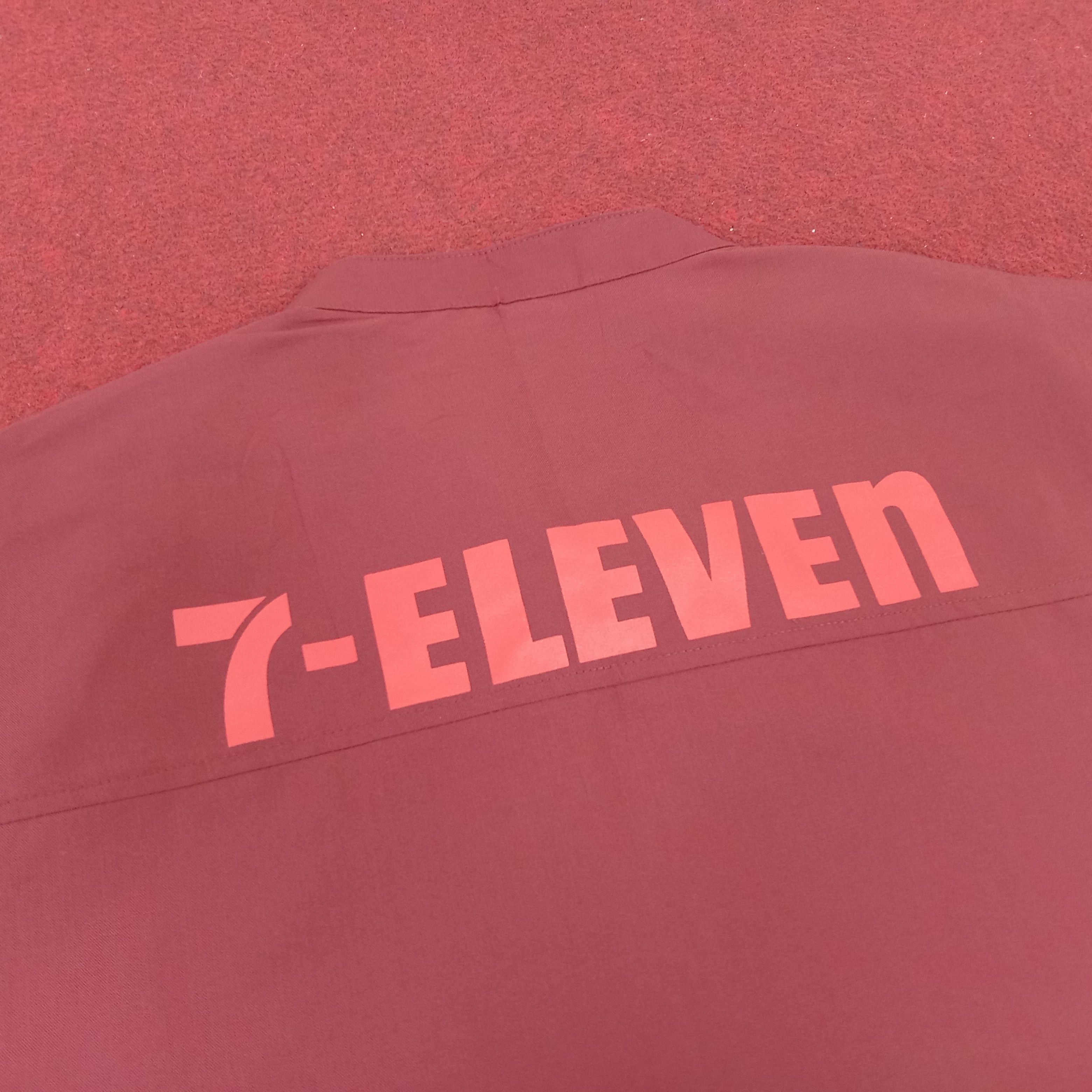 Japanese Brand × Vintage 7 Eleven Japanese Brand Workers Uniform Shirt Jacket Size US L / EU 52-54 / 3 - 4 Thumbnail