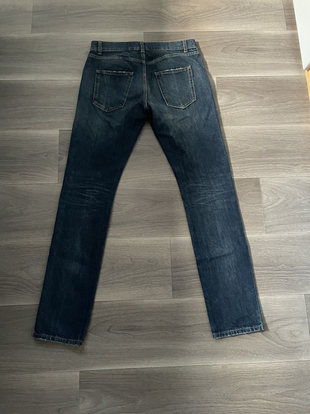 Saint Laurent Paris SLP 2018 D02 distressed denim Size US 30 / EU 46 - 2 Thumbnail