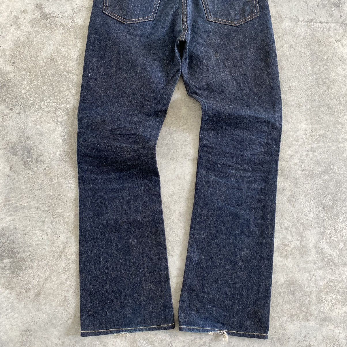 Burgus Plus Burgus Plus Indigo Blue Flared Denim Jeans Size US 30 / EU 46 - 15 Thumbnail