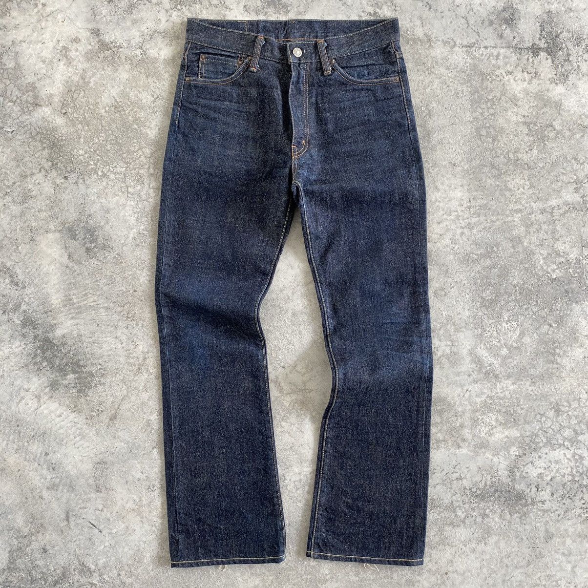 Burgus Plus Burgus Plus Indigo Blue Flared Denim Jeans Size US 30 / EU 46 - 1 Thumbnail