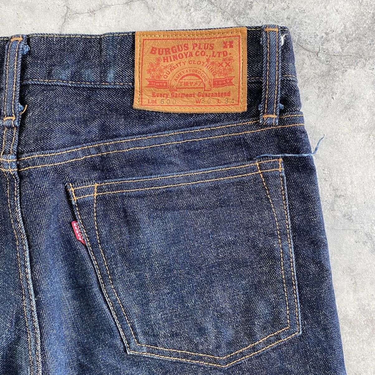 Burgus Plus Burgus Plus Indigo Blue Flared Denim Jeans Size US 30 / EU 46 - 19 Thumbnail