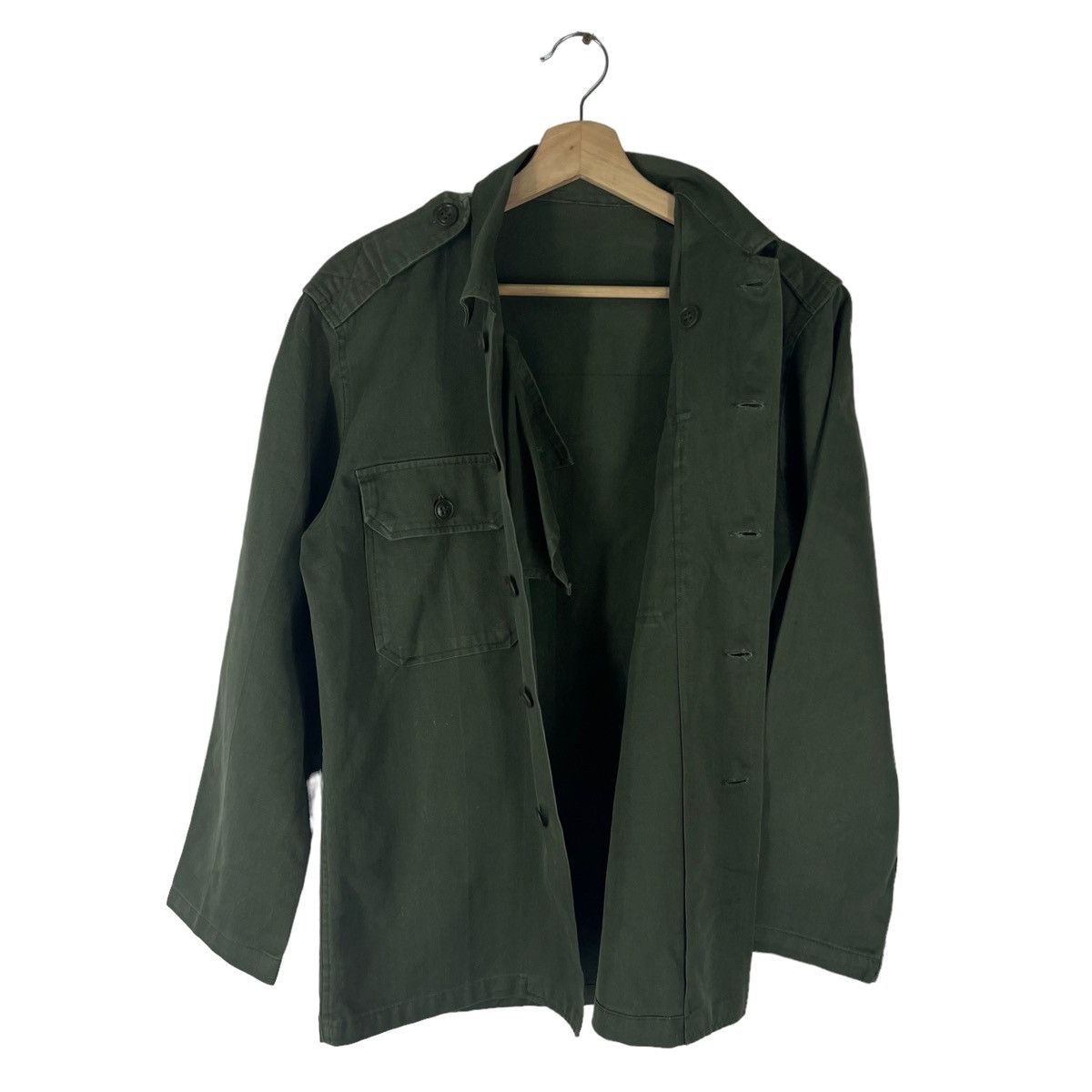 Vintage TRUE VINTAGE 50’s U.S. ARMY CARGO MULTI POCKET JACKET Size US M / EU 48-50 / 2 - 10 Thumbnail