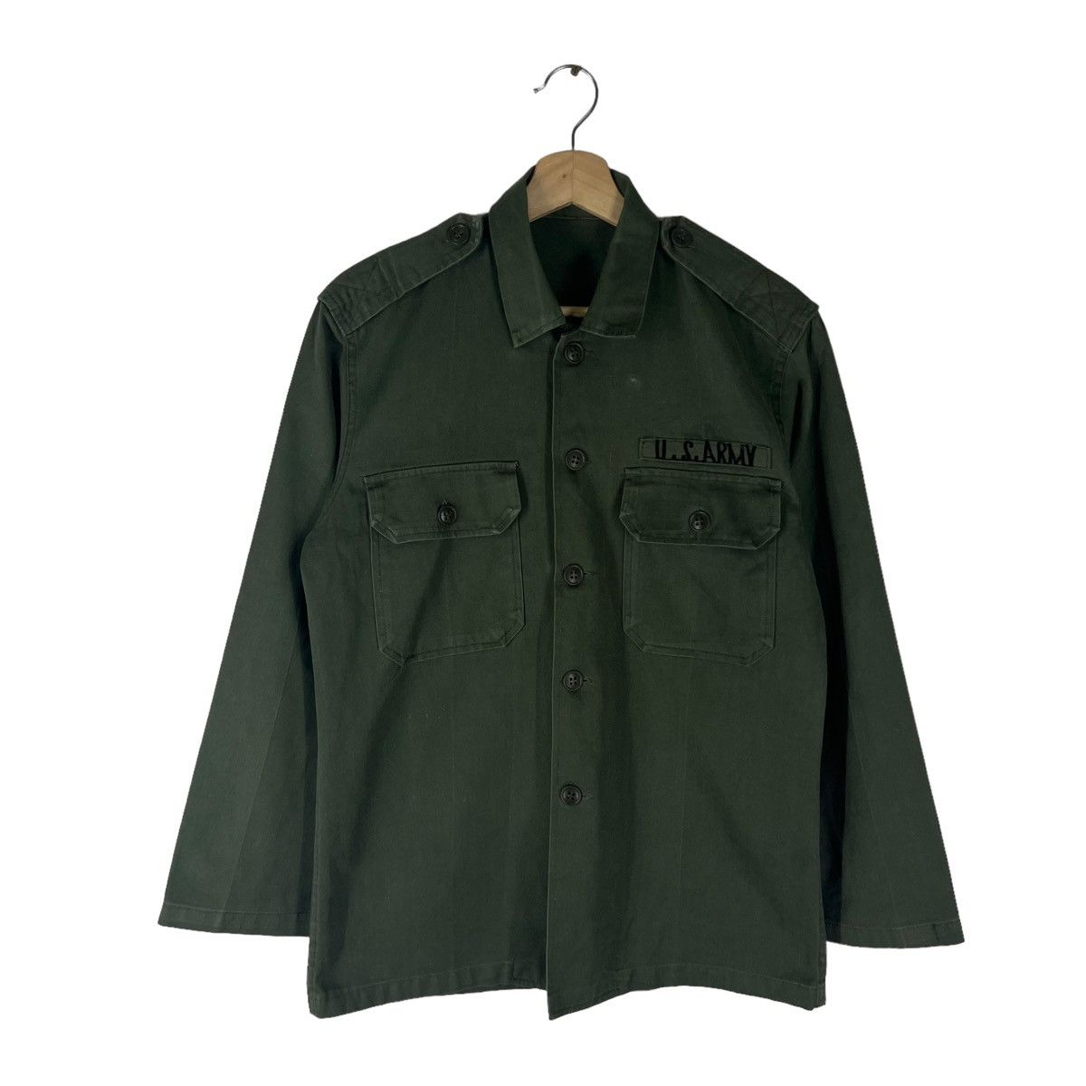 Vintage TRUE VINTAGE 50’s U.S. ARMY CARGO MULTI POCKET JACKET Size US M / EU 48-50 / 2 - 1 Thumbnail