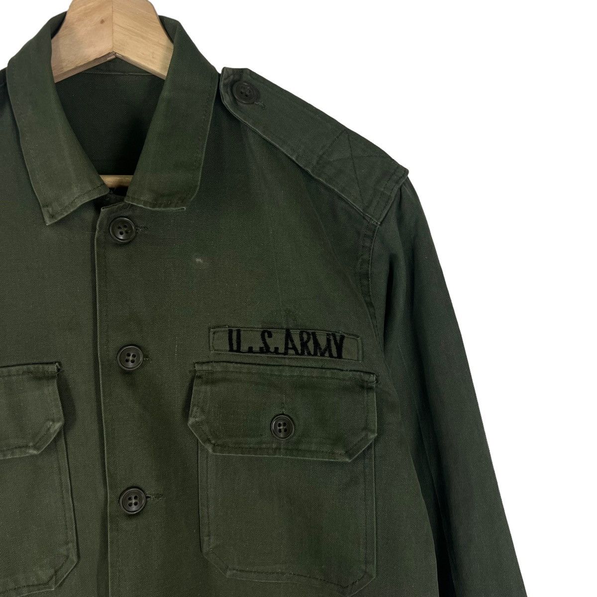 Vintage TRUE VINTAGE 50’s U.S. ARMY CARGO MULTI POCKET JACKET Size US M / EU 48-50 / 2 - 3 Thumbnail