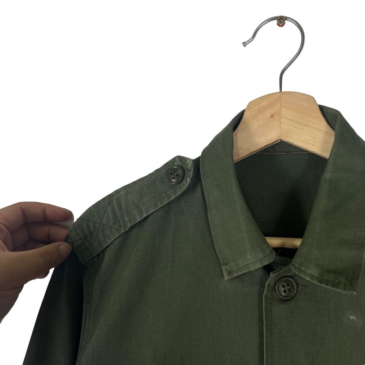 Vintage TRUE VINTAGE 50’s U.S. ARMY CARGO MULTI POCKET JACKET Size US M / EU 48-50 / 2 - 6 Thumbnail