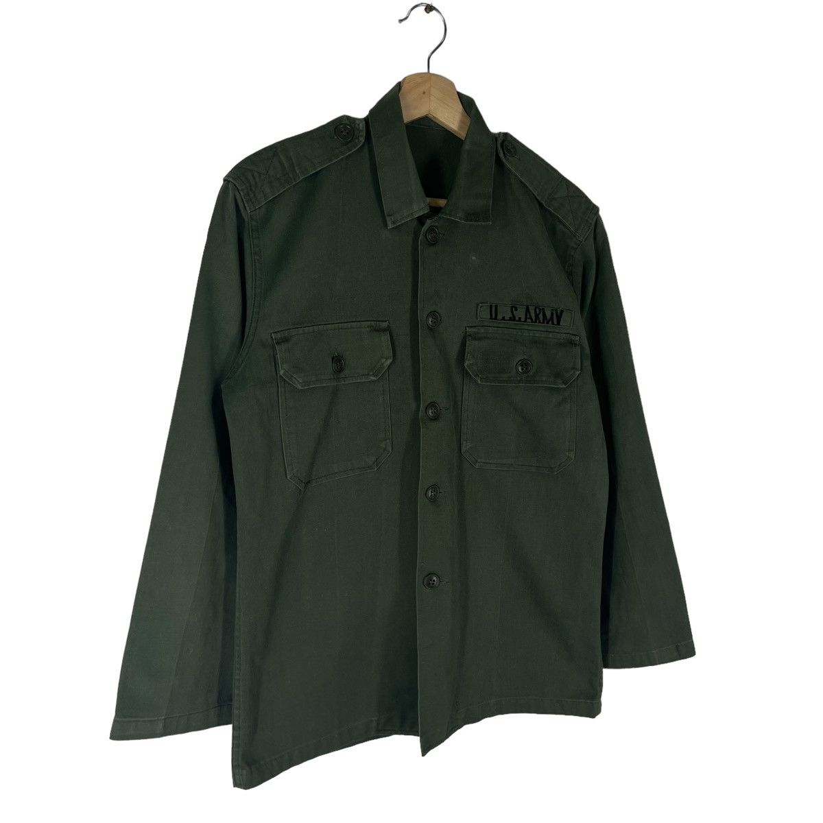 Vintage TRUE VINTAGE 50’s U.S. ARMY CARGO MULTI POCKET JACKET Size US M / EU 48-50 / 2 - 4 Thumbnail