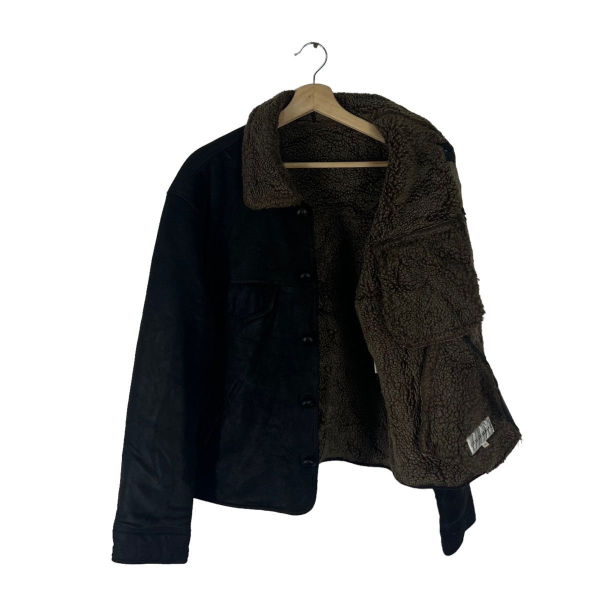 Genuine Leather VINTAGE CROPPED GOAT LEATHER GENUINE JACKET SETTE ABCOBALENO Size US M / EU 48-50 / 2 - 6 Thumbnail