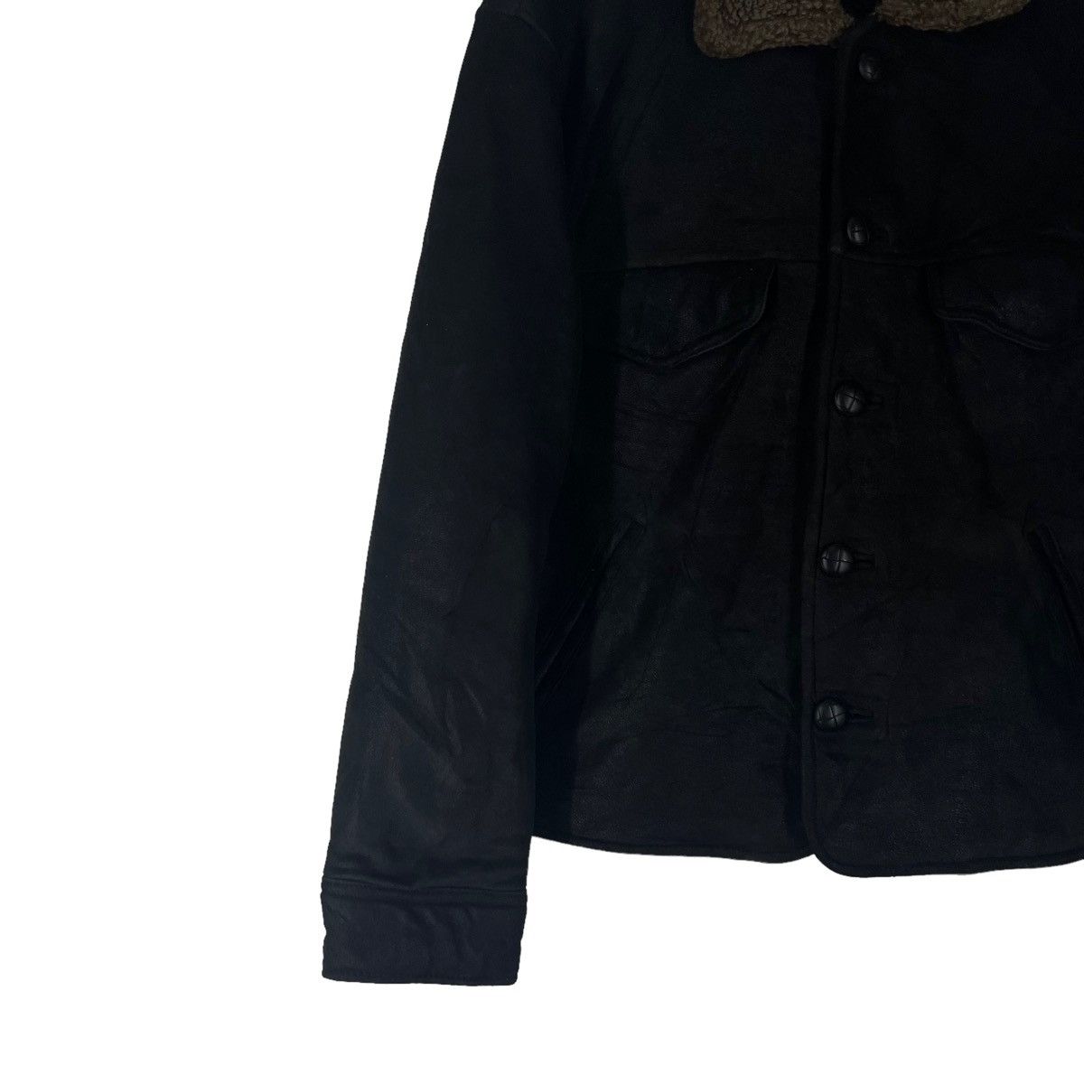 Genuine Leather VINTAGE CROPPED GOAT LEATHER GENUINE JACKET SETTE ABCOBALENO Size US M / EU 48-50 / 2 - 4 Thumbnail