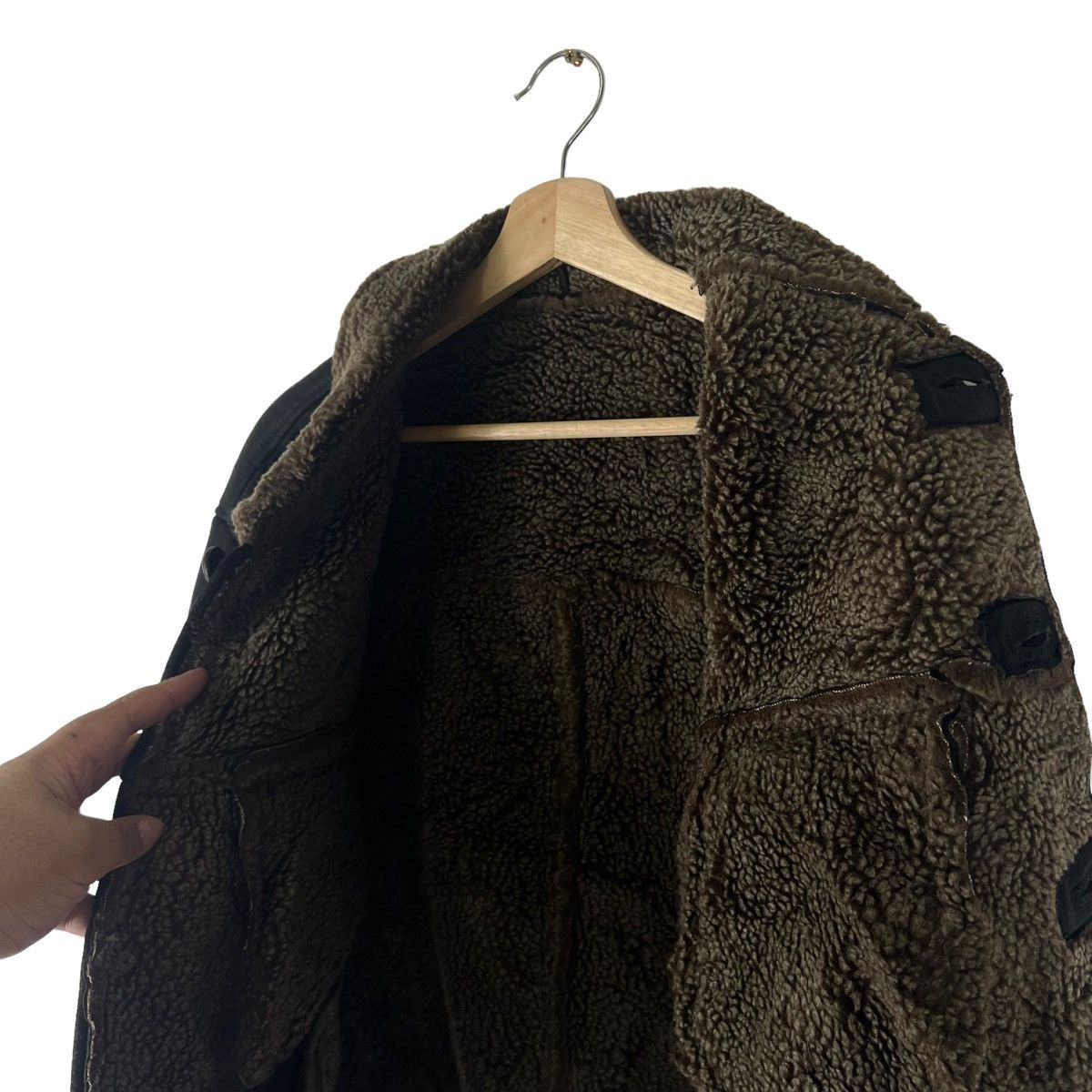 Genuine Leather VINTAGE CROPPED GOAT LEATHER GENUINE JACKET SETTE ABCOBALENO Size US M / EU 48-50 / 2 - 9 Thumbnail