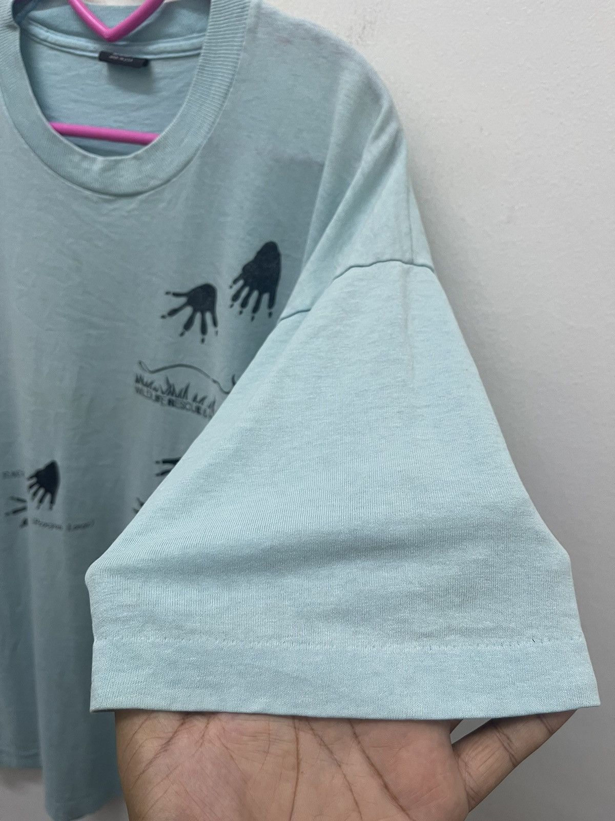 Vintage Rare Vintage WILDLIFE RESQUE & REHABILITATION Raccoon Animal Size US XL / EU 56 / 4 - 3 Thumbnail
