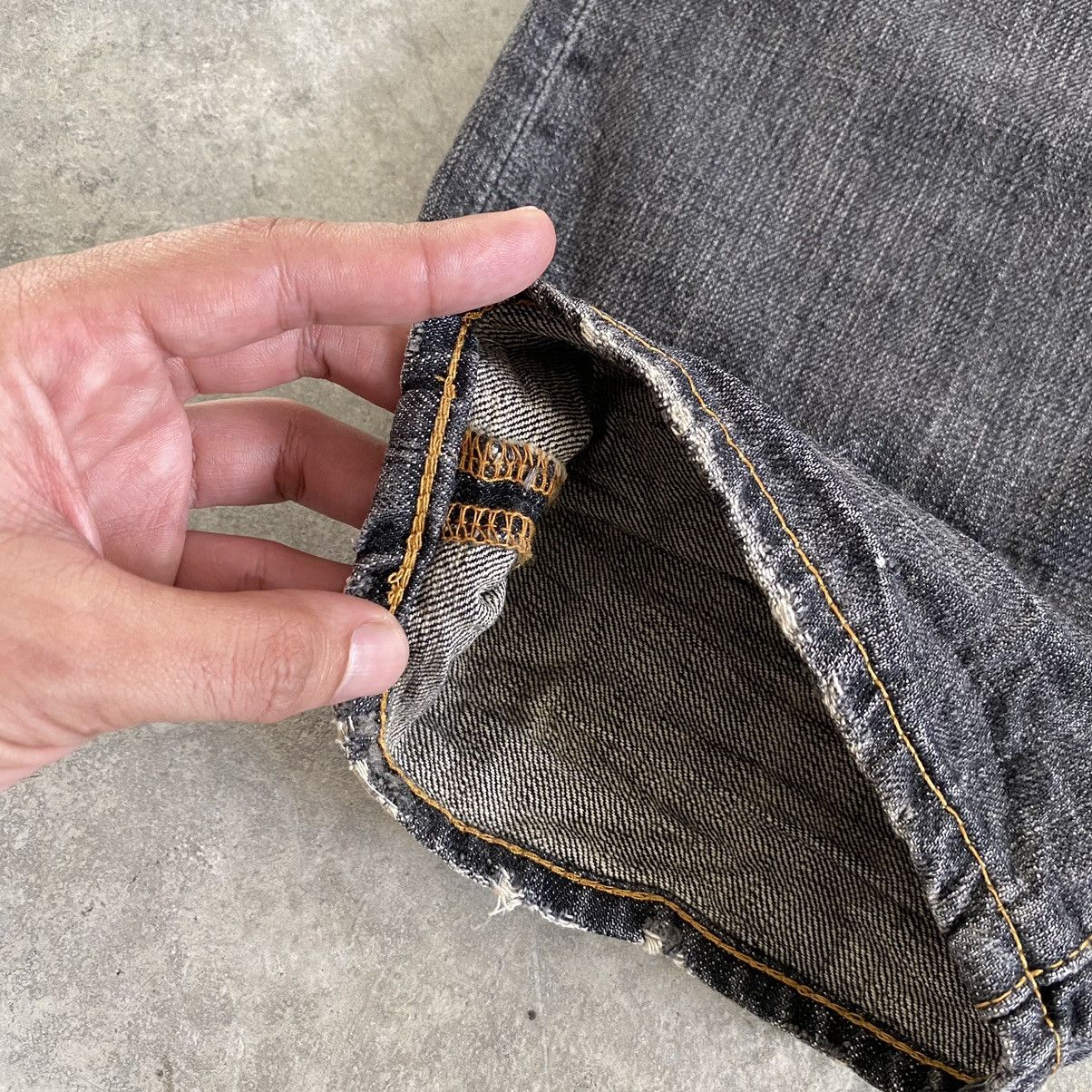 Swagger Vintage 2006 Swagger Oversized Wide Loose Baggy Denim Size US 32 / EU 48 - 8 Thumbnail