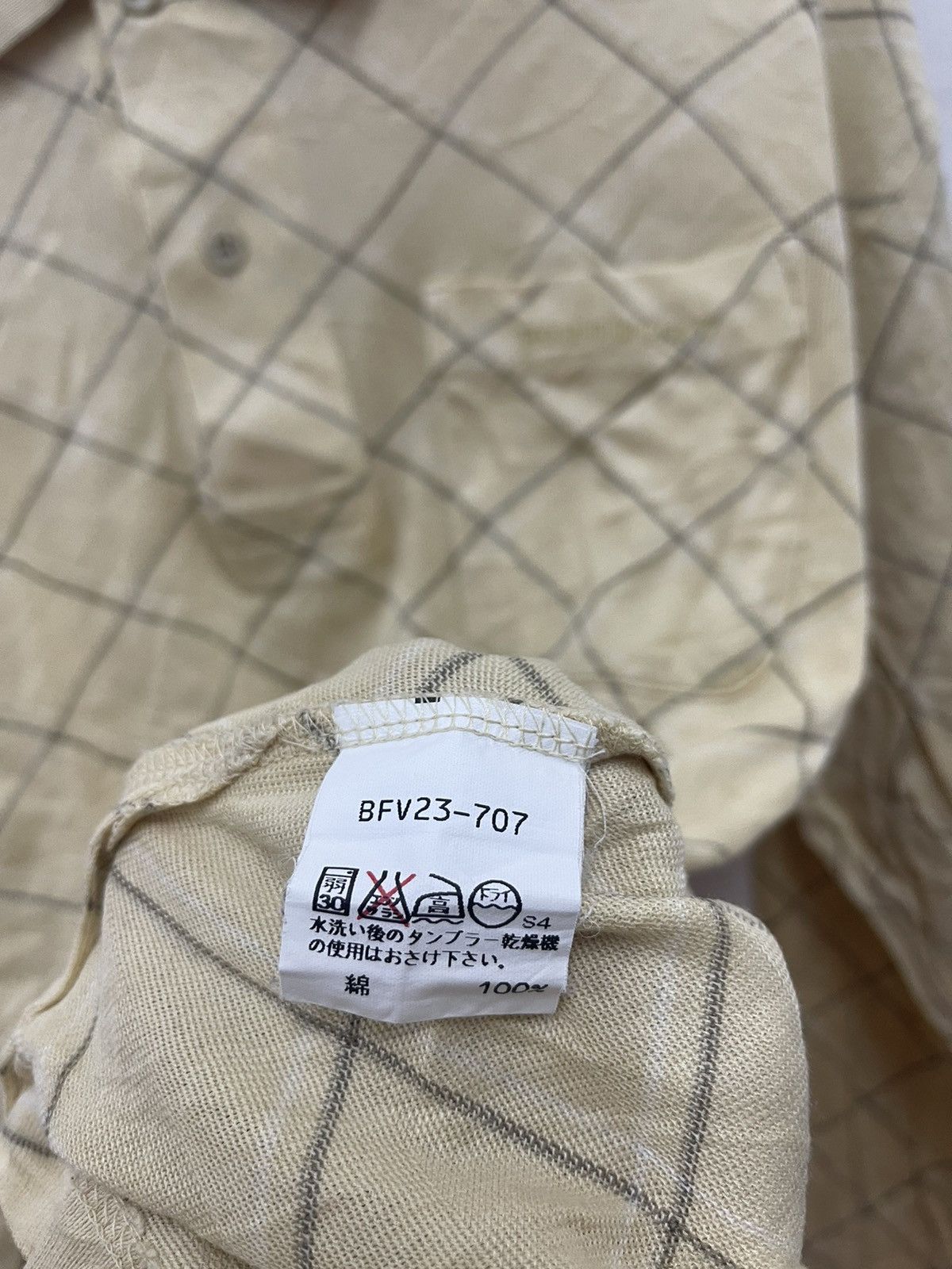 Burberry Rare Vintage BURBERRY Golf Checkered Long Sleeve Polo Size US M / EU 48-50 / 2 - 4 Thumbnail
