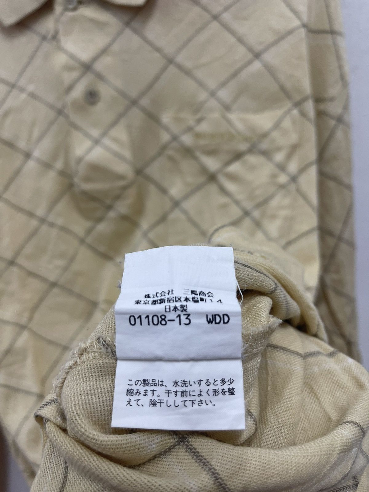 Burberry Rare Vintage BURBERRY Golf Checkered Long Sleeve Polo Size US M / EU 48-50 / 2 - 5 Thumbnail